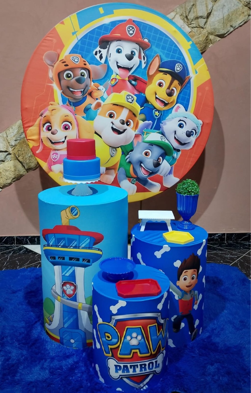Kit Patrulha Canina  - Festejar Locações