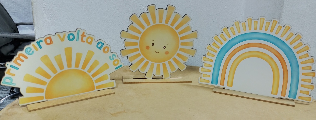 Kit Display Minha 1° Volta Ao Sol - Festejar Locações