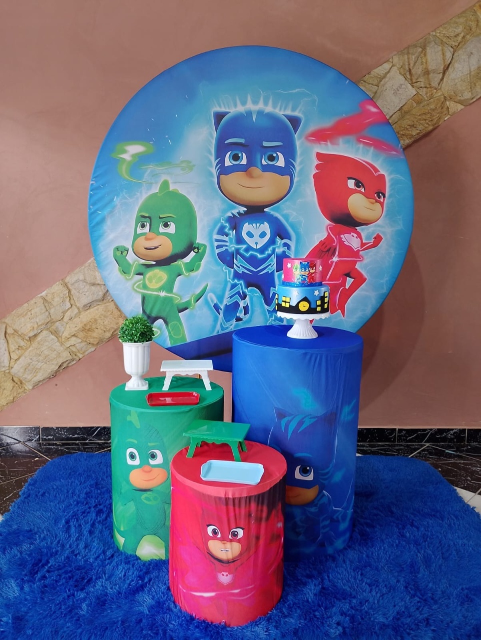 Kit Pj Masks - Festejar Locações
