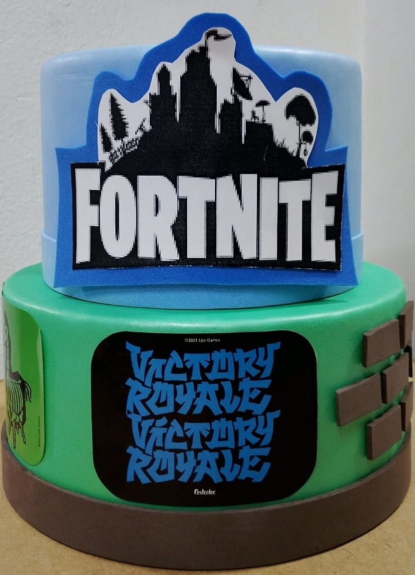 Bolo Fortnite - Festejar Locações