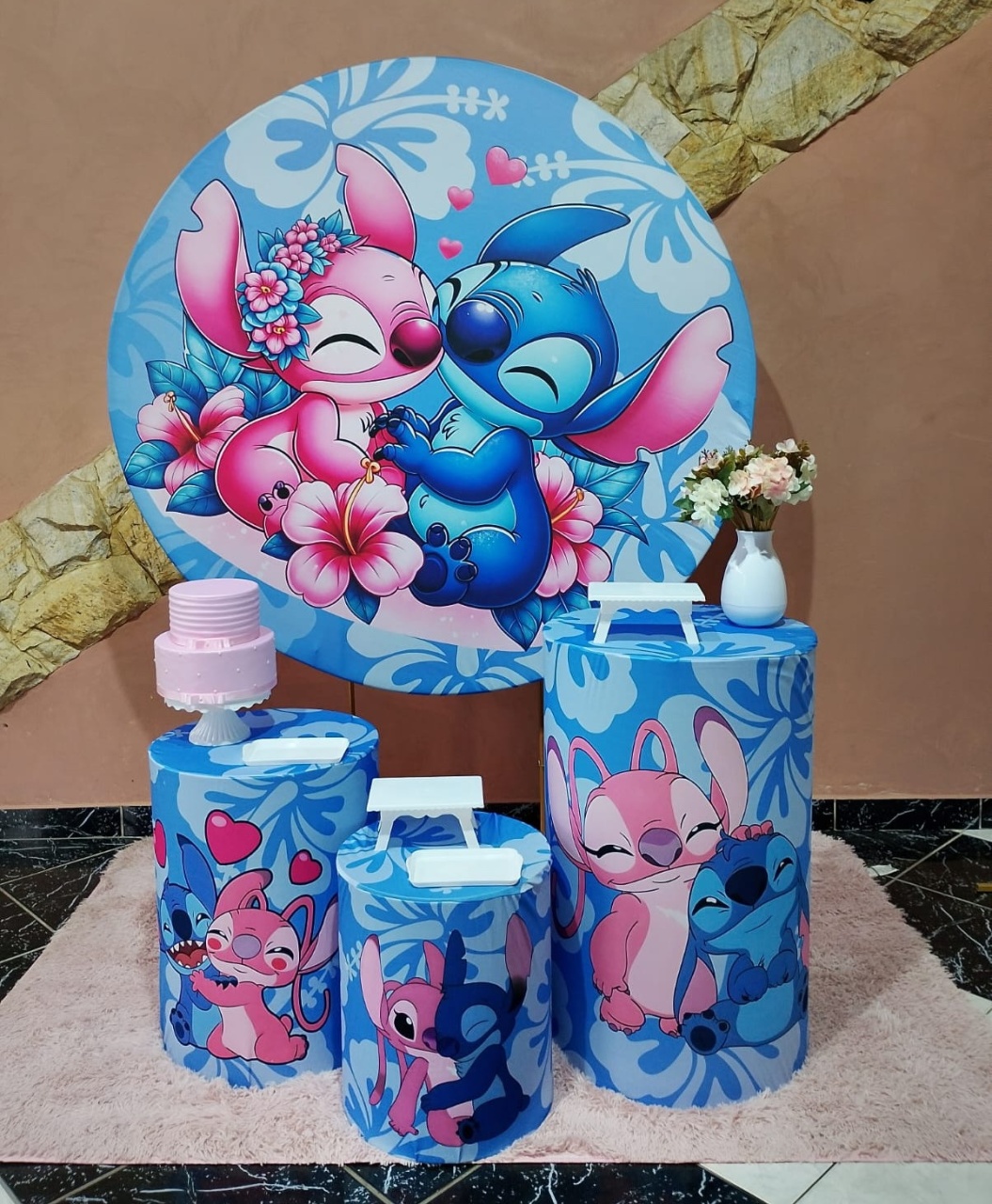 Kit Stitch E Angel - Festejar Locações
