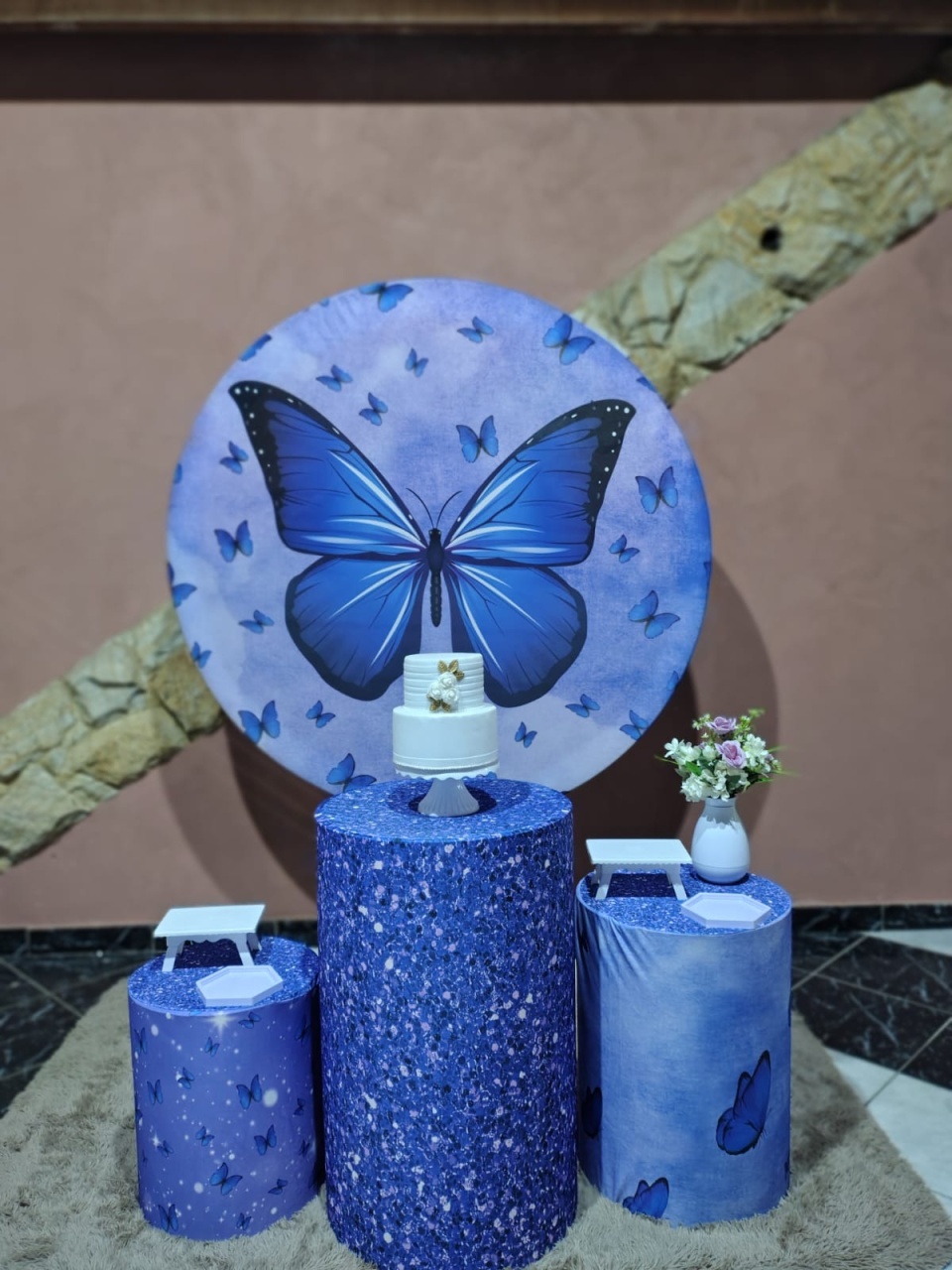 Kit Borboleta Lilás - Festejar Locações