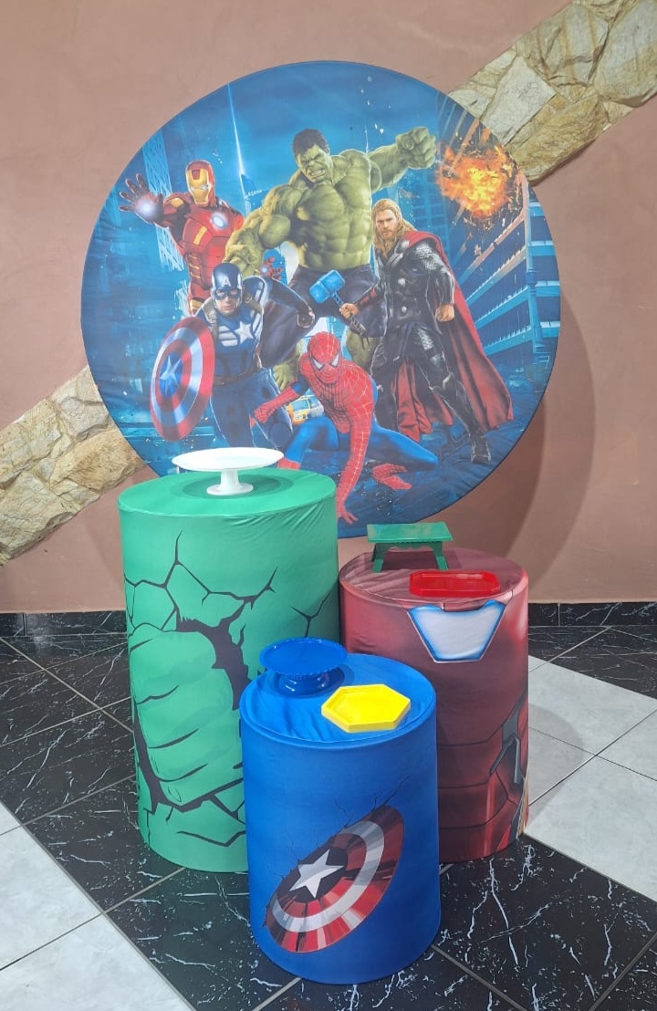 Kit Vingadores - Bronze - Festejar Locações