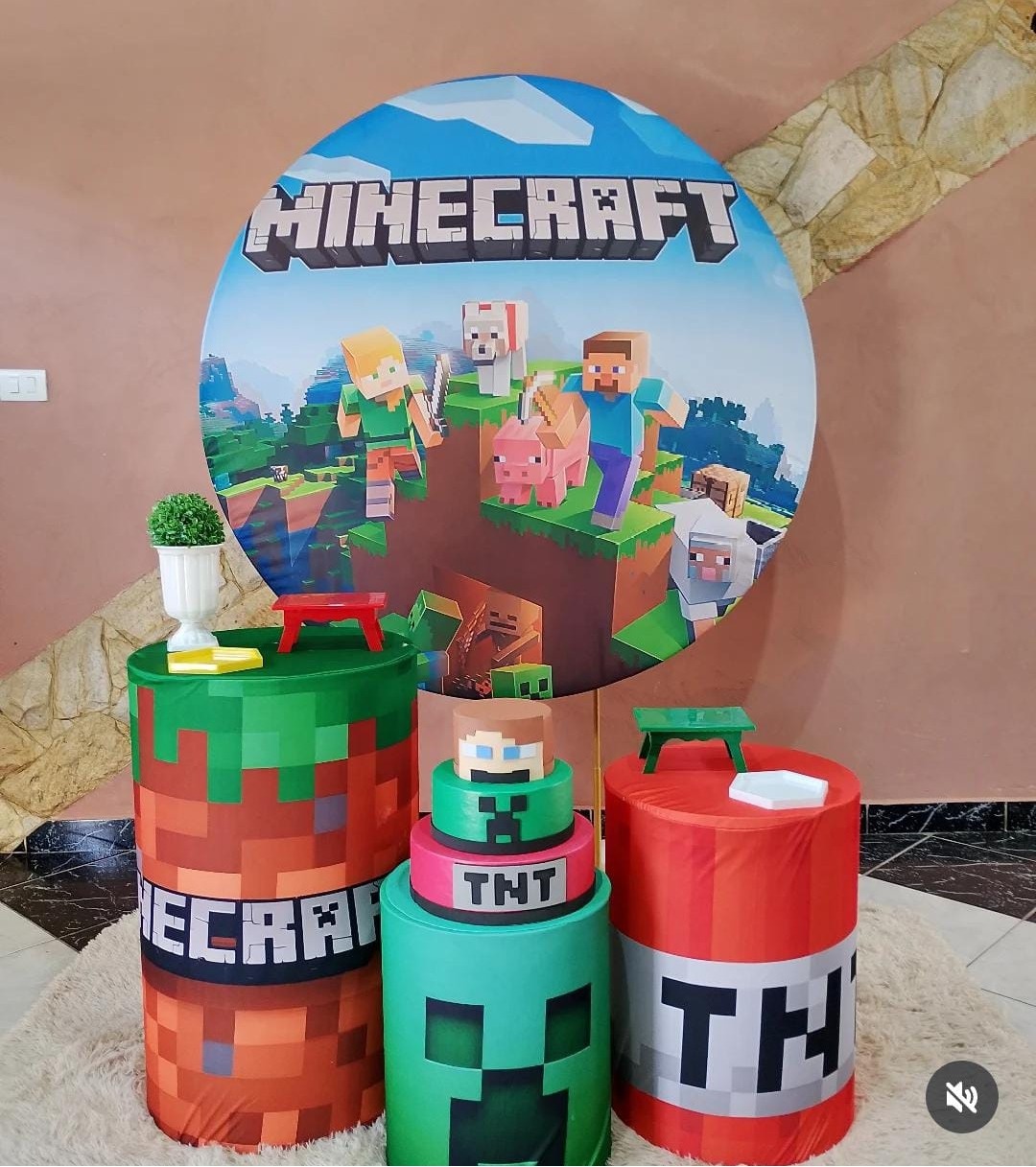 Kit Minecraft - Festejar Locações