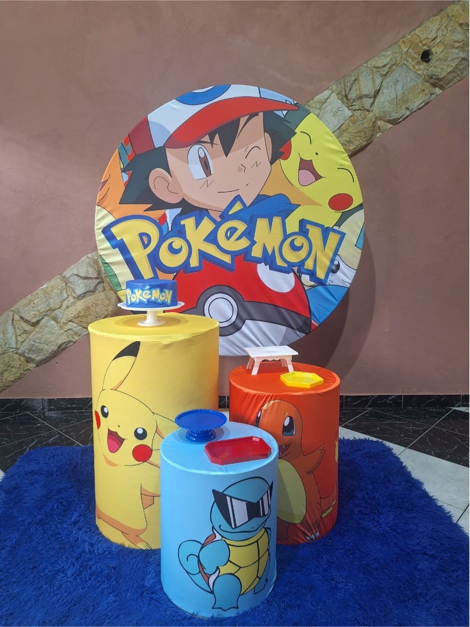Kit Pokemon - Prata - Festejar Locações