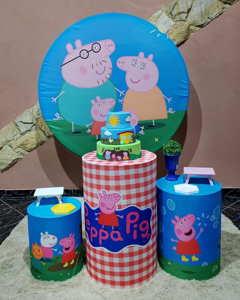 Kit Peppa Pig - Festejar Locações