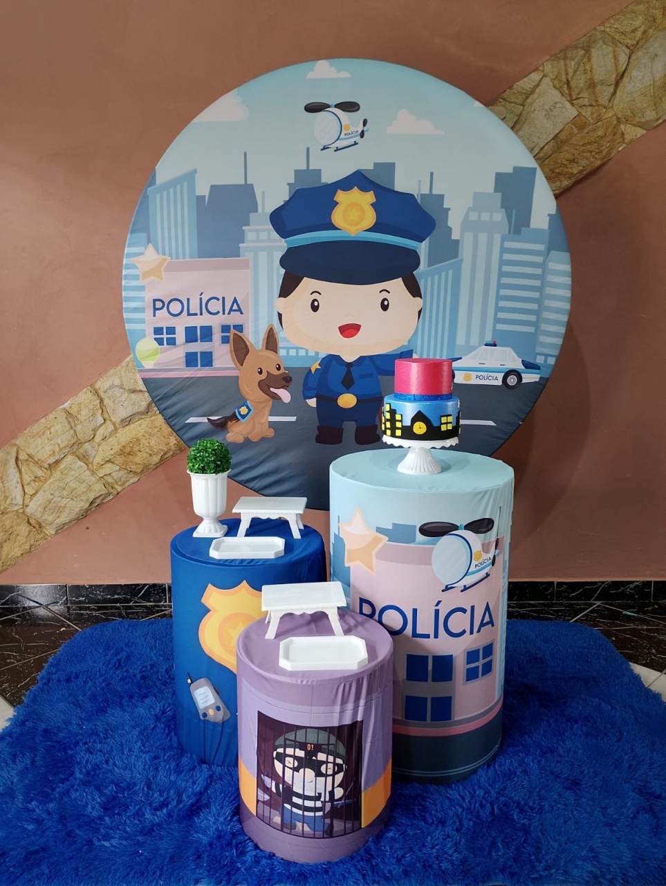 Kit Policial - Festejar Locações