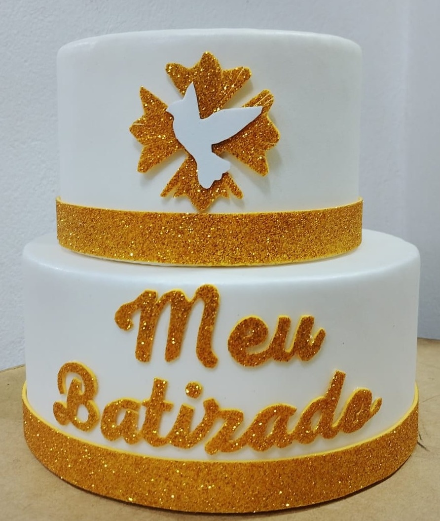 Bolo Meu Batizado - Festejar Locações