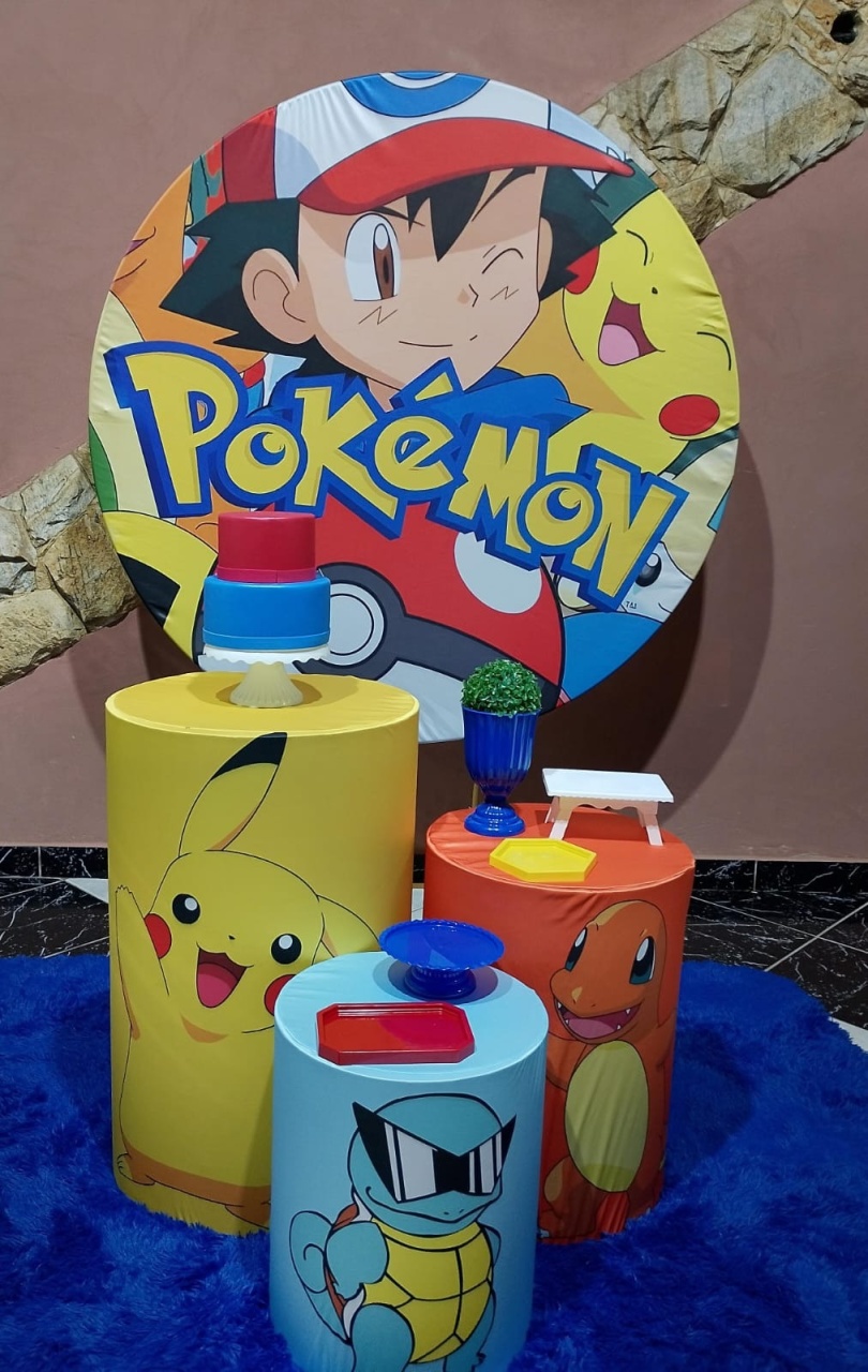 Kit Pokemon - Festejar Locações