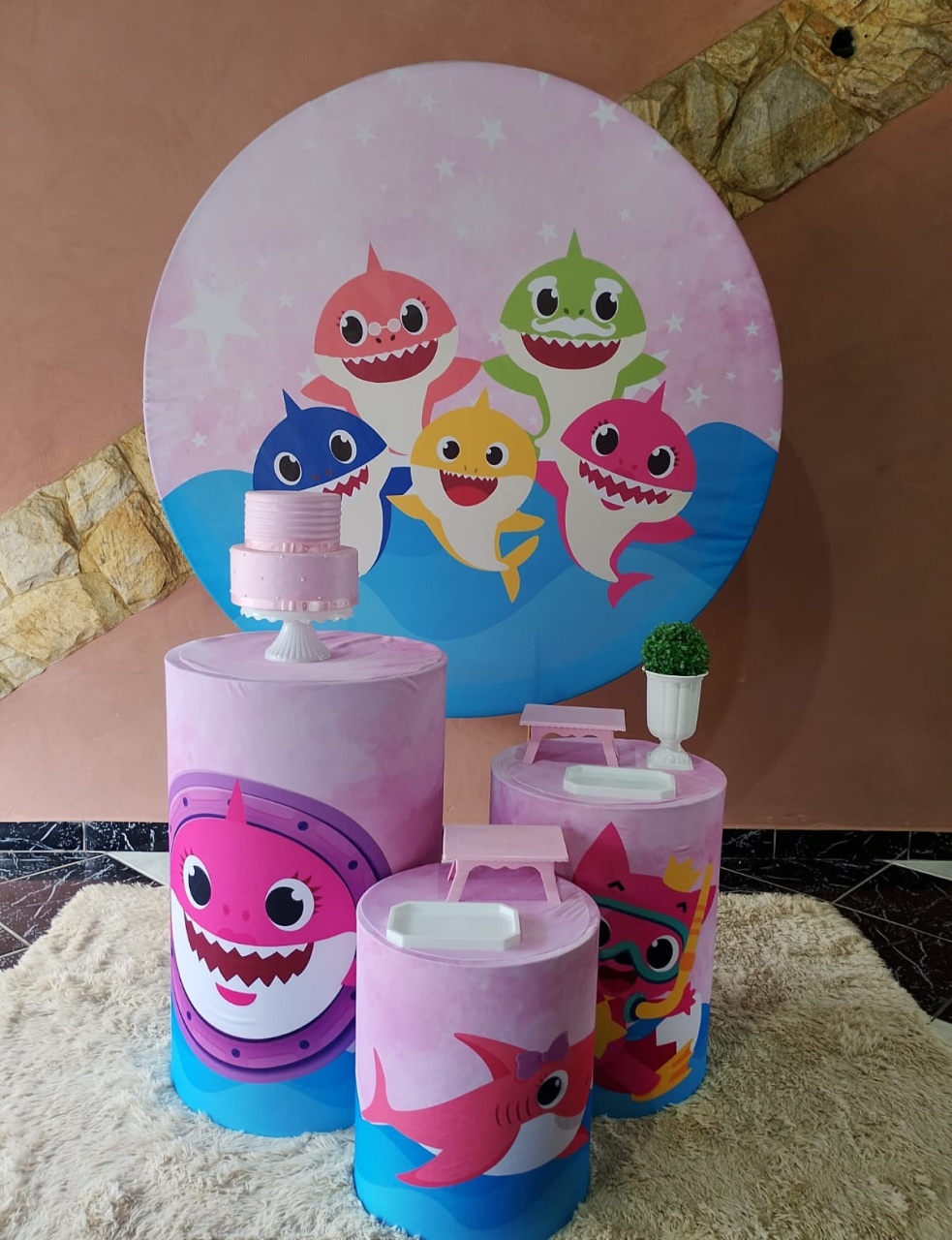 Kit Baby Shark - Festejar Locações