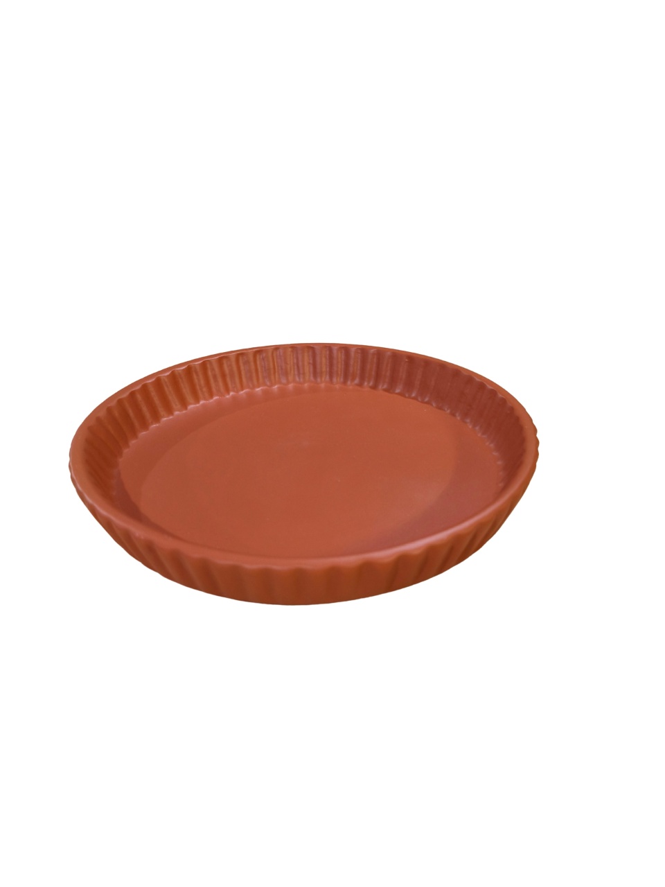 Bandeja Redonda Madri Terracota - Lirou, Yalou & Jack - Decorações 