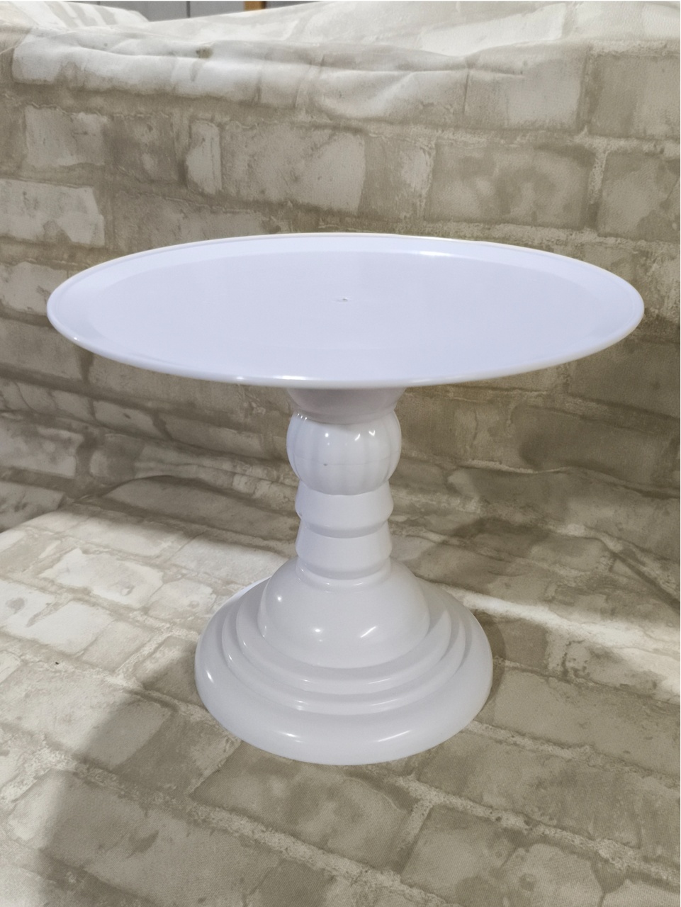 Boleira Dubai Branco 27,5 Cm - Lirou, Yalou & Jack - Decorações 