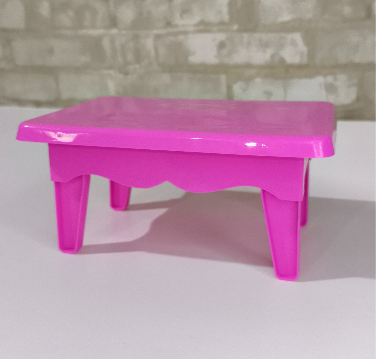 Porta Doce Mesinha Rosa - Lirou, Yalou & Jack - Decorações 