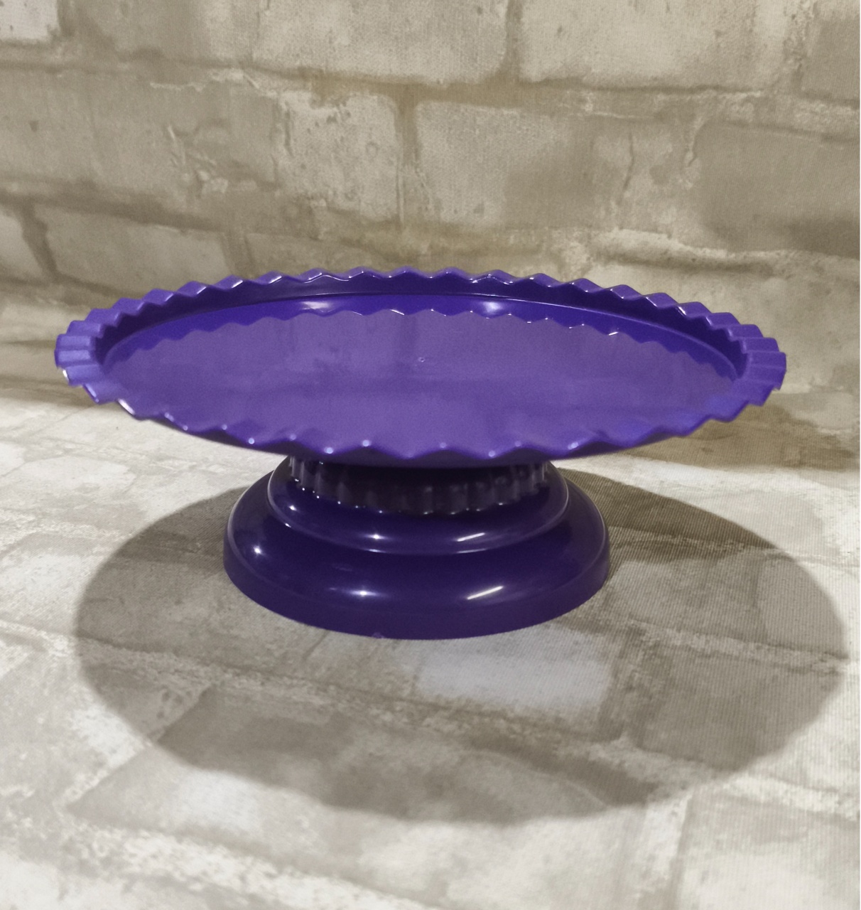 Boleira Babado Roxo P - Lirou, Yalou & Jack - Decorações 