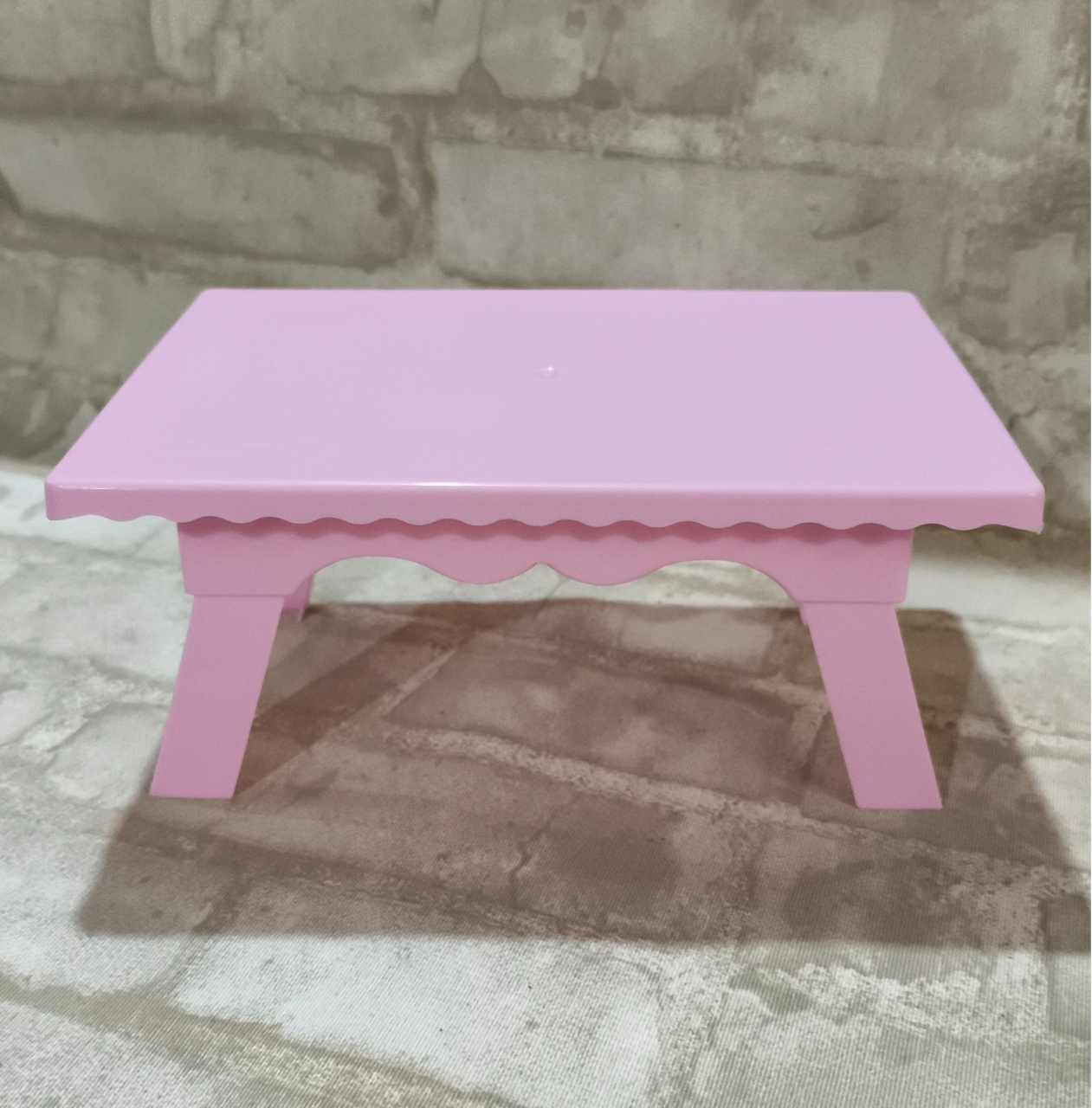 Porta Doce Mesinha Rosa Candy - Lirou, Yalou & Jack - Decorações 