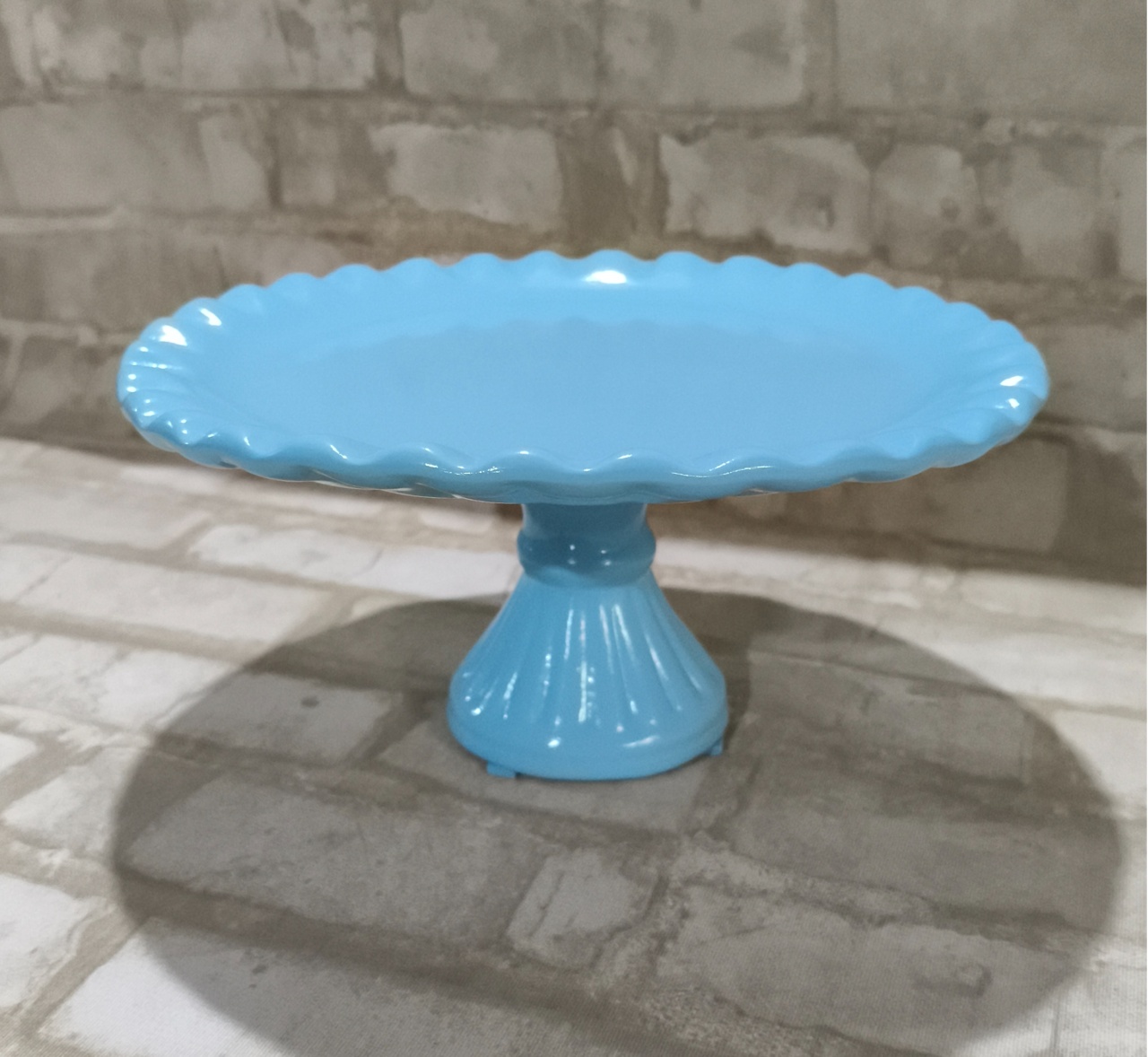 Boleira Cerâmica Paris Azul Candy P - Lirou, Yalou & Jack - Decorações 