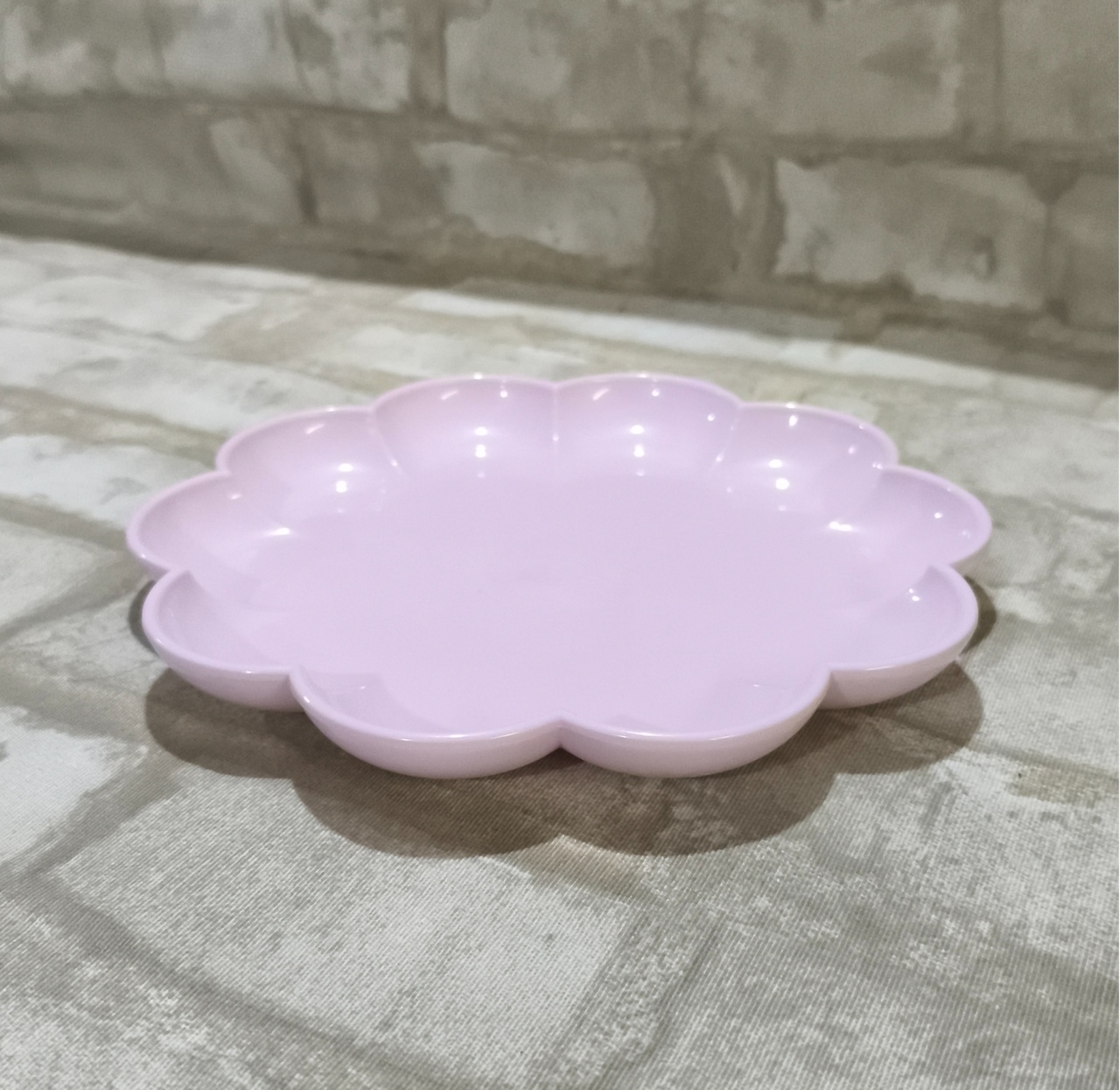 Bandeja Flor Rosa Claro - Lirou, Yalou & Jack - Decorações 