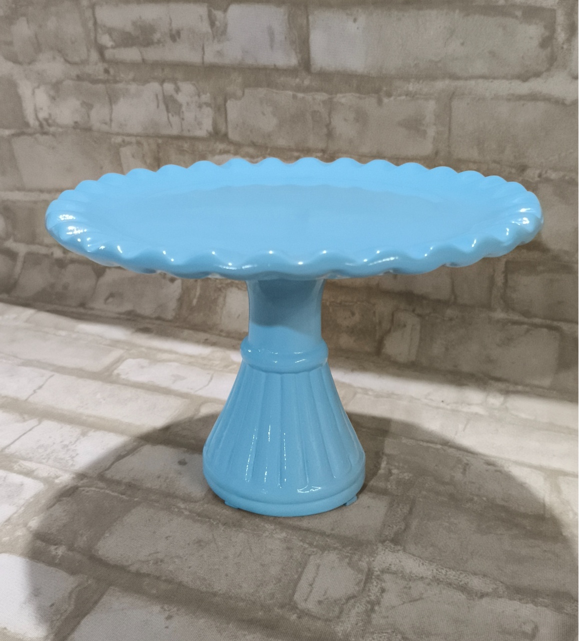 Boleira Cerâmica Paris Azul Candy - Lirou, Yalou & Jack - Decorações 