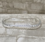 Travessa Vidro Cristal Oval - imagem 1