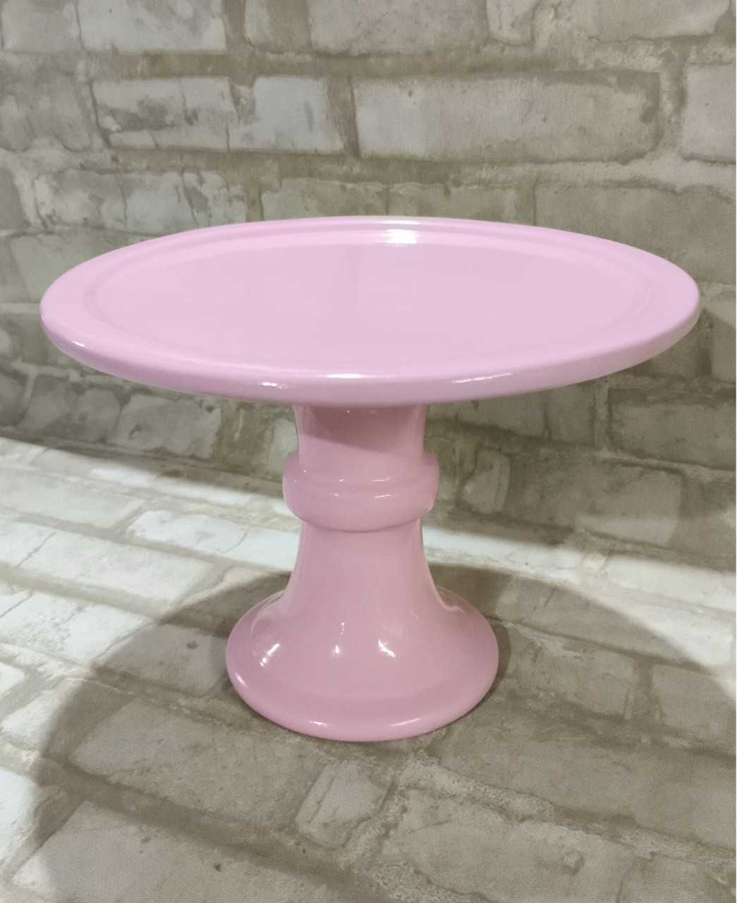 Boleira Cerâmica Berlim Rosa Candy - Lirou, Yalou & Jack - Decorações 