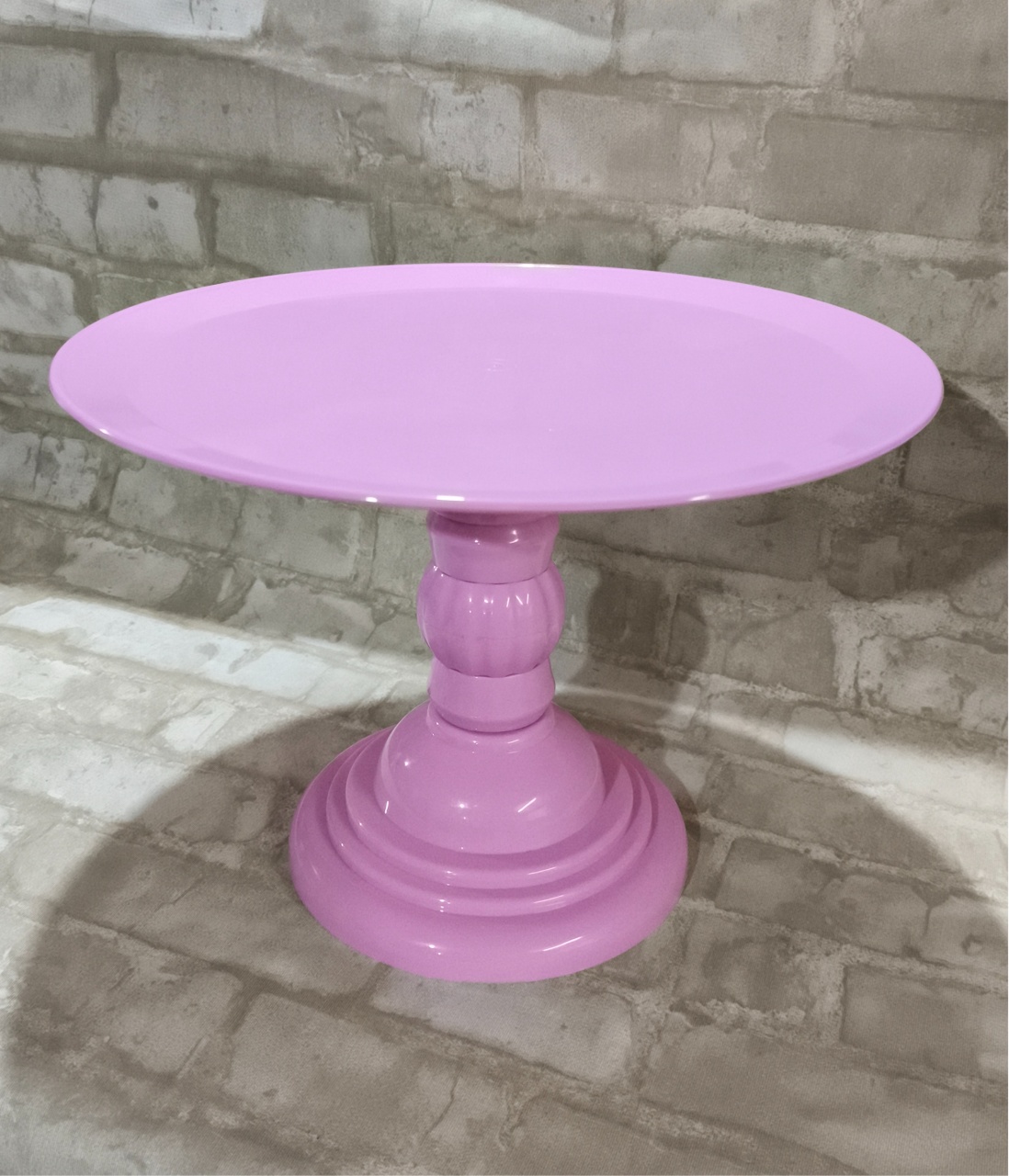 Boleira Dubai Rosa Candy 32 Cm - Lirou, Yalou & Jack - Decorações 