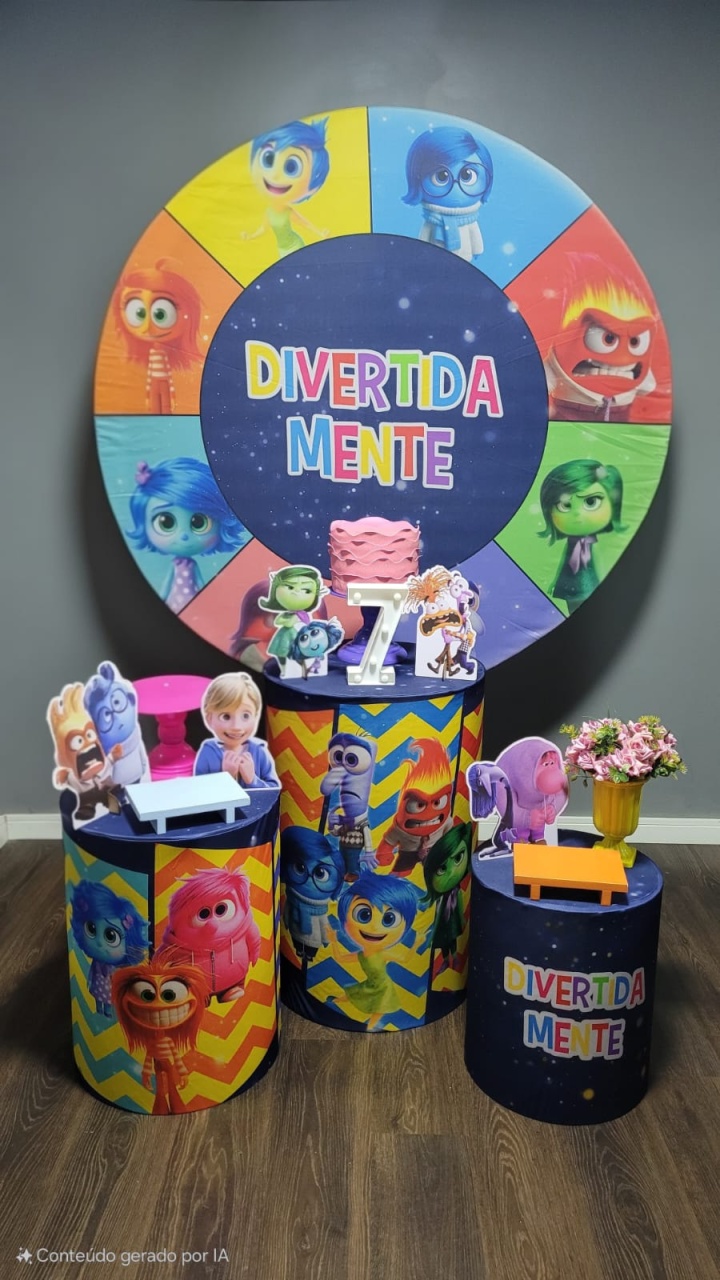 Divertidamente Básico 1 - Mundo da imaginação