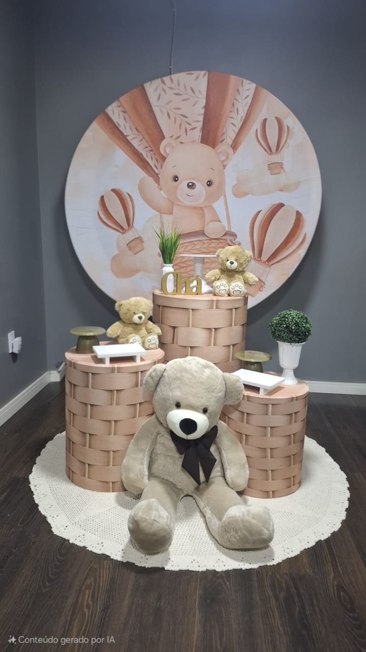 Urso Baloeiro Bege 1 - Mundo da imaginação