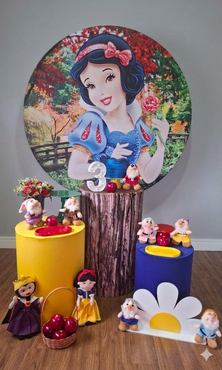 Branca de Neve Básica 1 - Mundo da imaginação