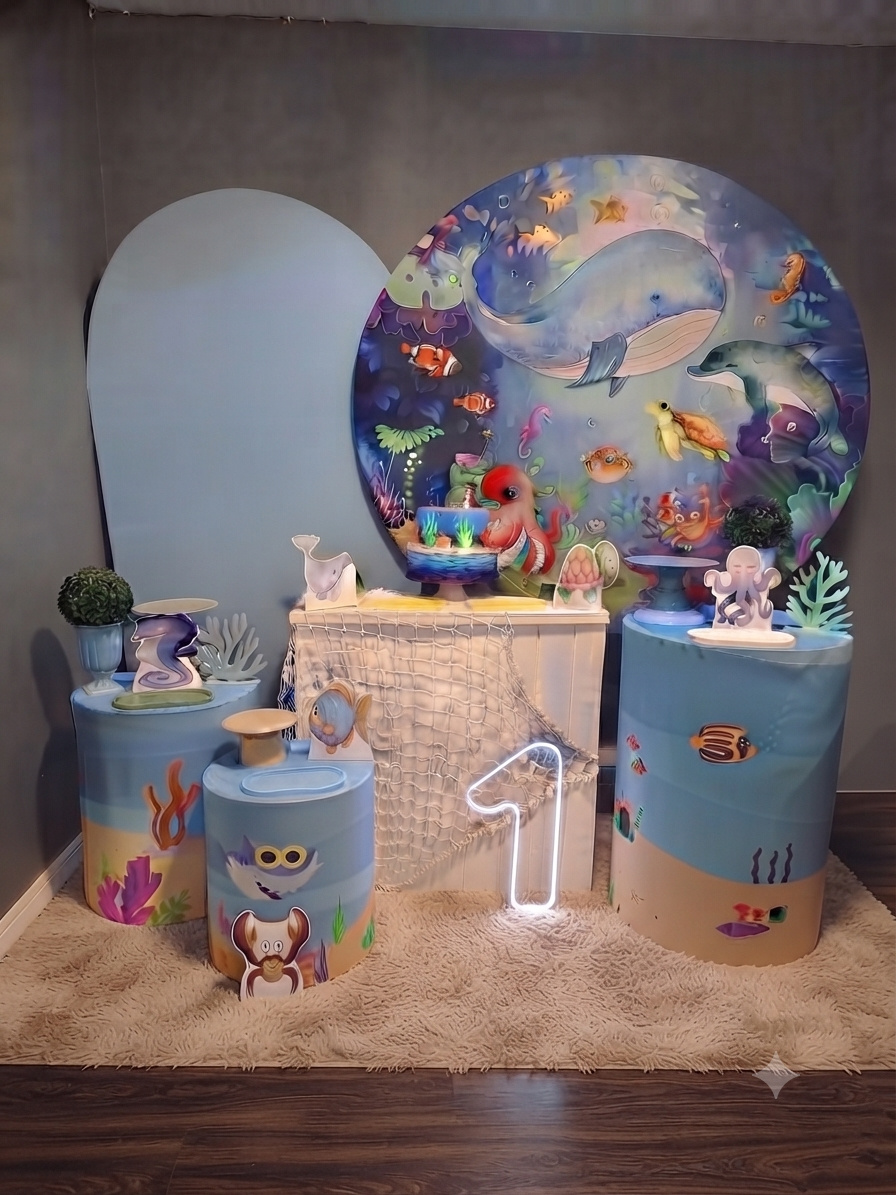 Fundo Do Mar Premium 1 - Mundo da imaginação