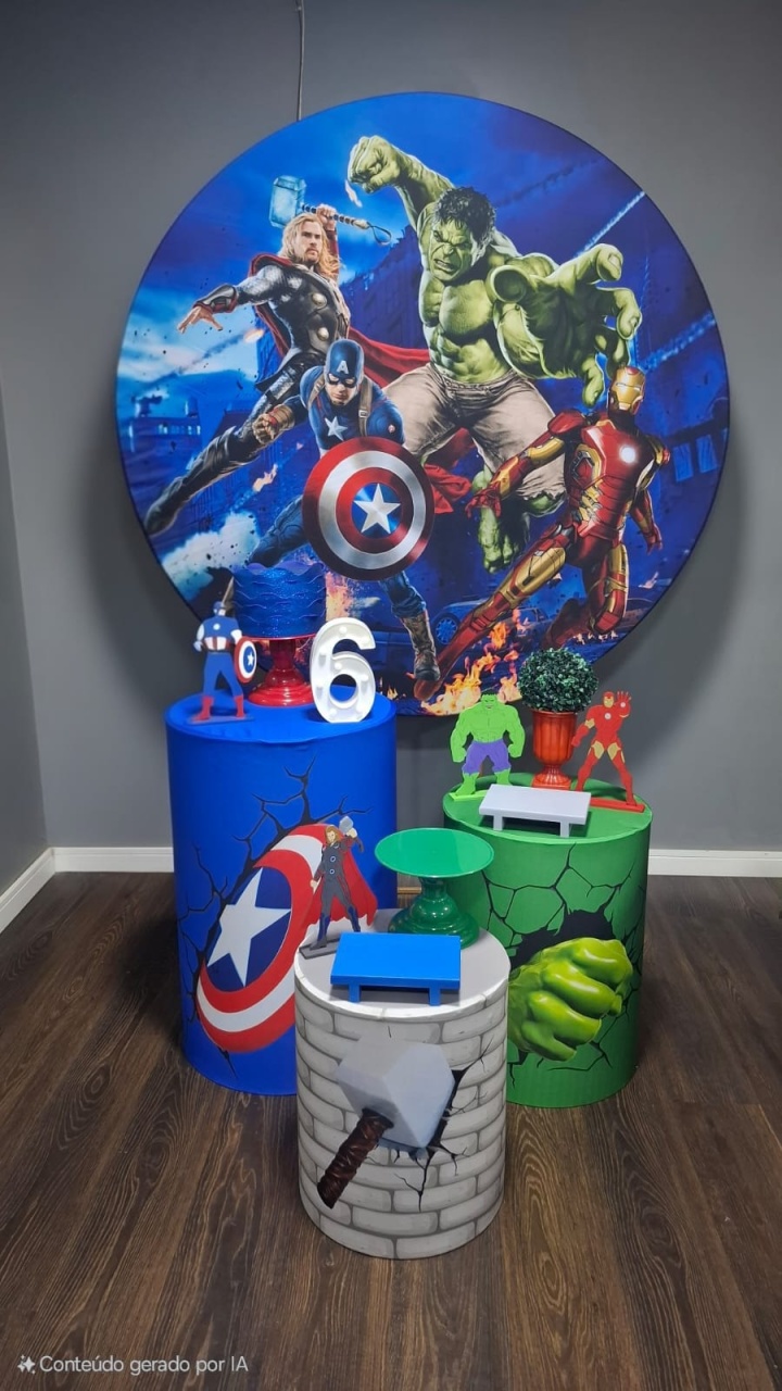 Vingadores Básico 1 - Mundo da imaginação