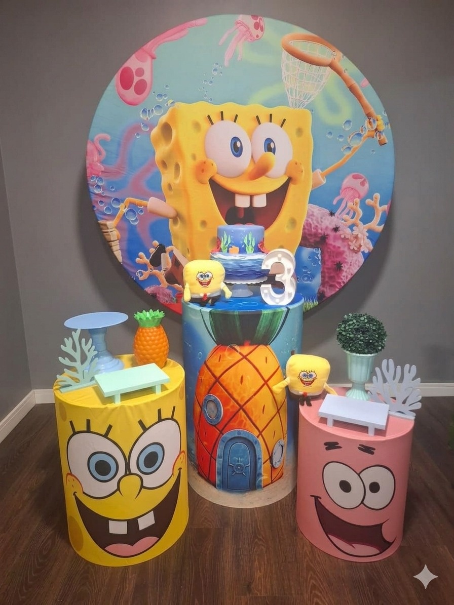 Bob Esponja Básico 1 - Mundo da imaginação