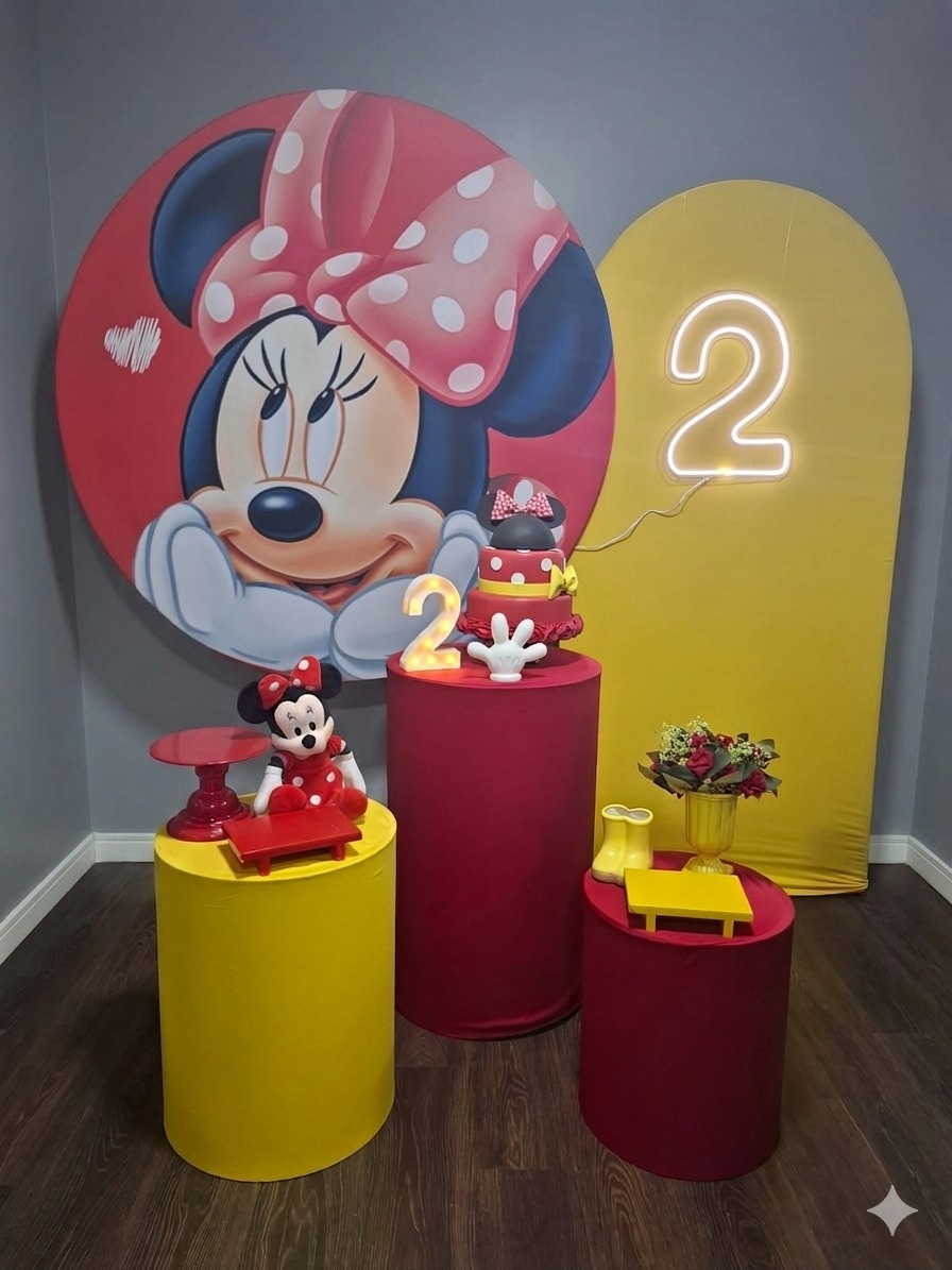 Minnie Vermelha Plus 1 - Mundo da imaginação