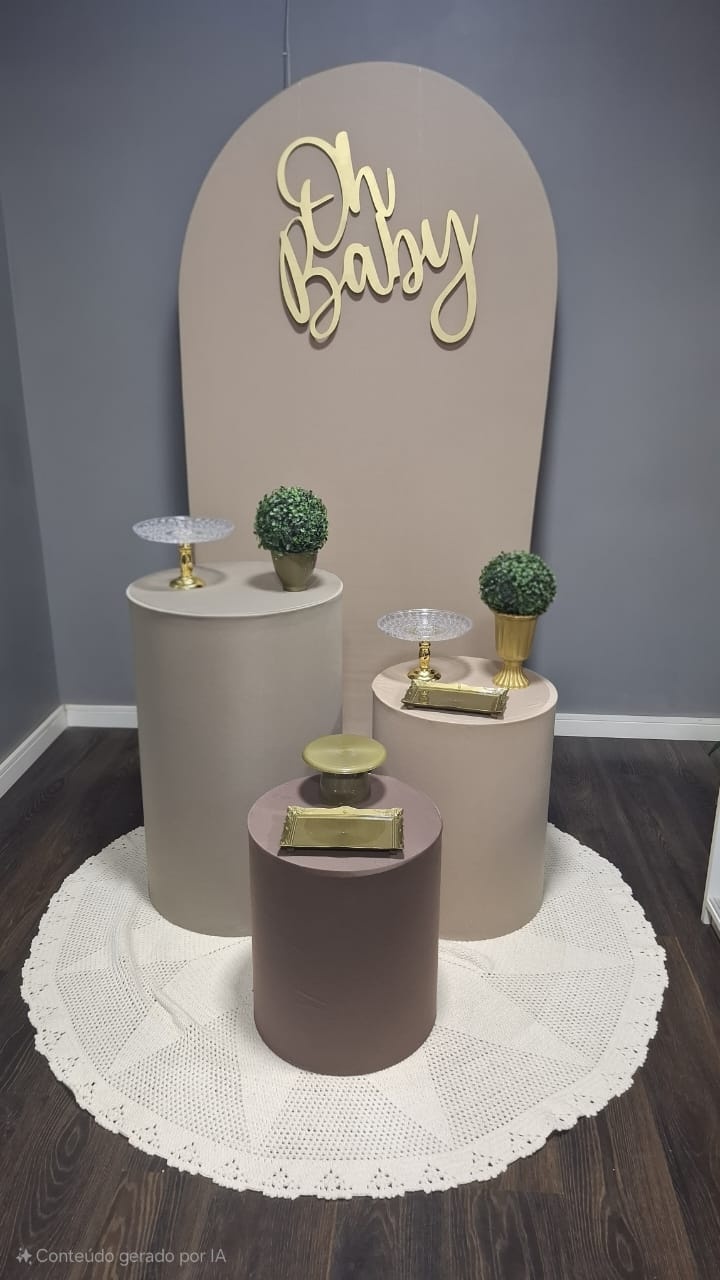 Oh Baby Bege E Marrom 1 - Mundo da imaginação