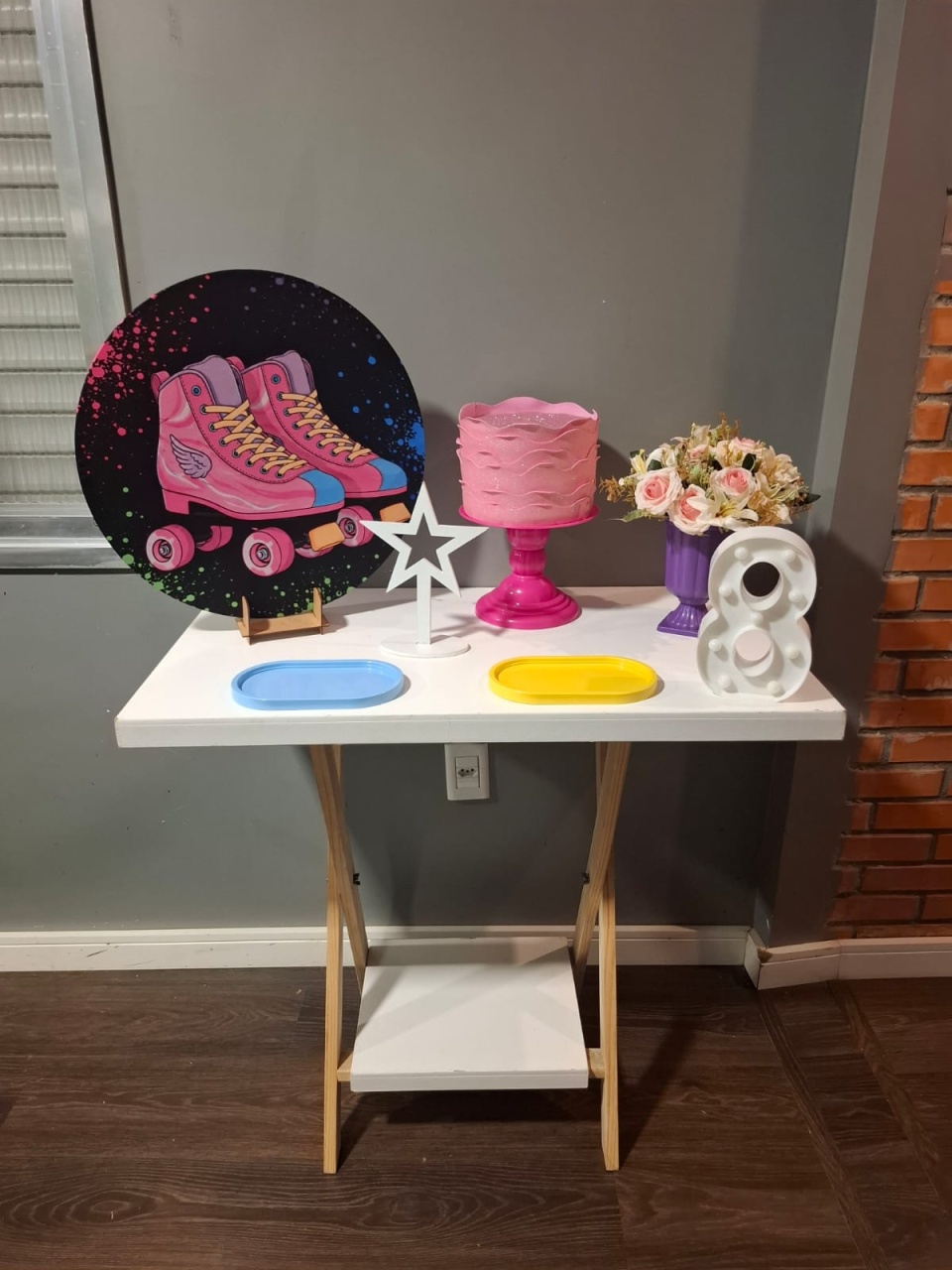 Mini Kit Patins - Mundo da imaginação