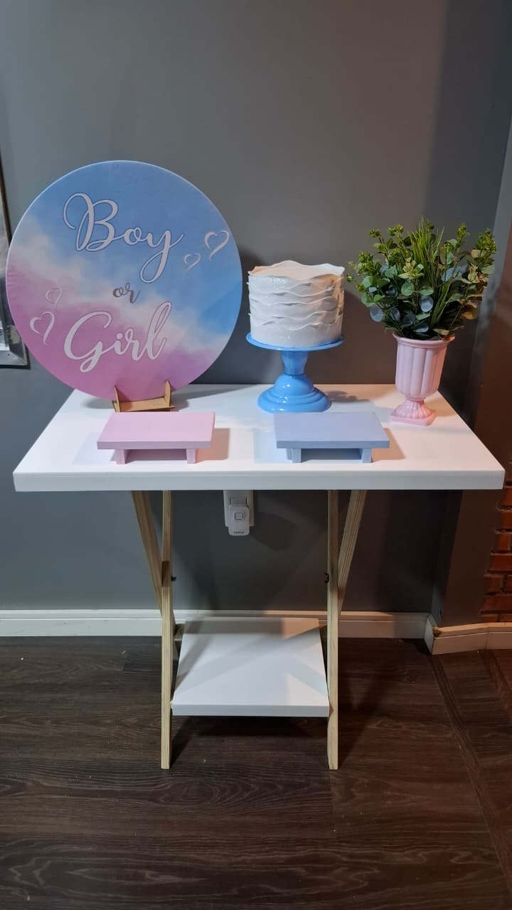 Boy E Girl Rosa Azul Mini - Mundo da imaginação