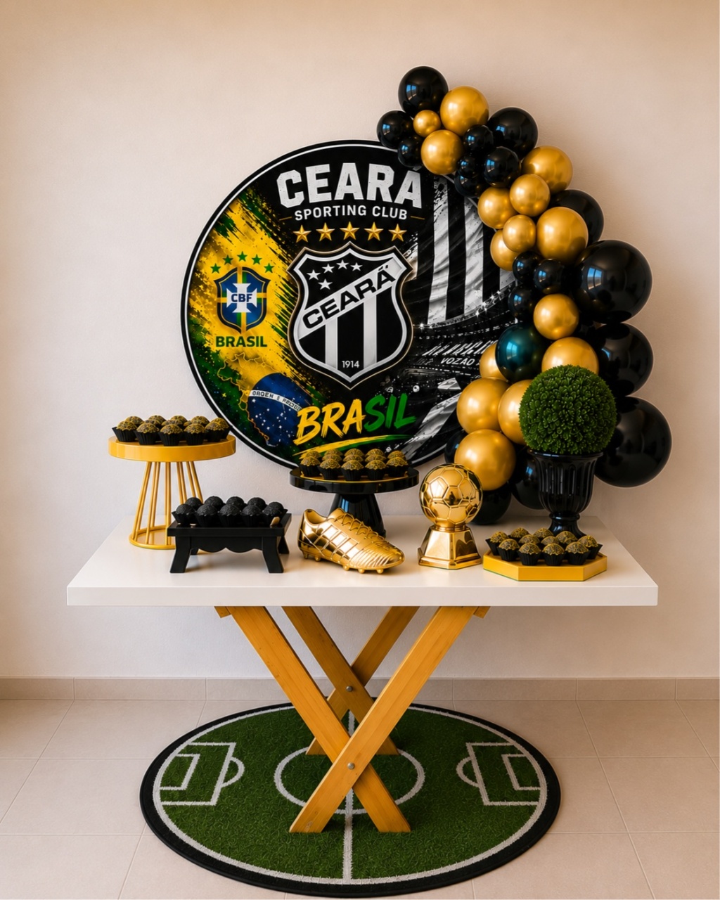 Mini Festa Com Mesa Cavalete (Cearábrasil) - BenLiz Loc e monte