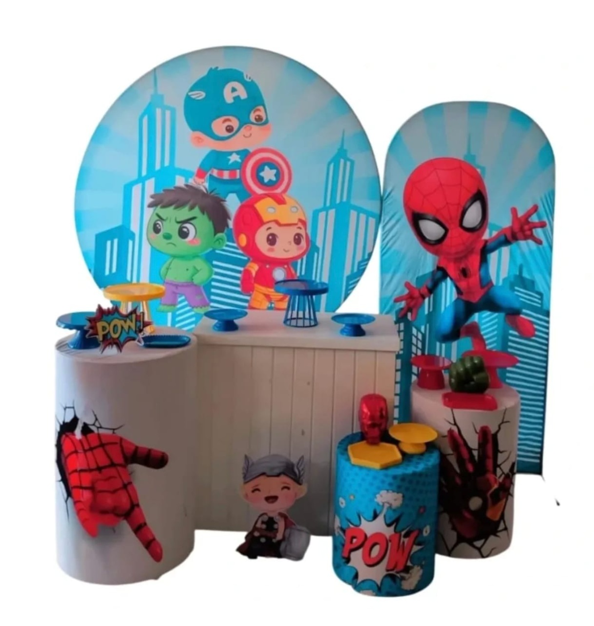 Kit Prático Festão Menino (Super Heróis Baby) - BenLiz Loc e monte