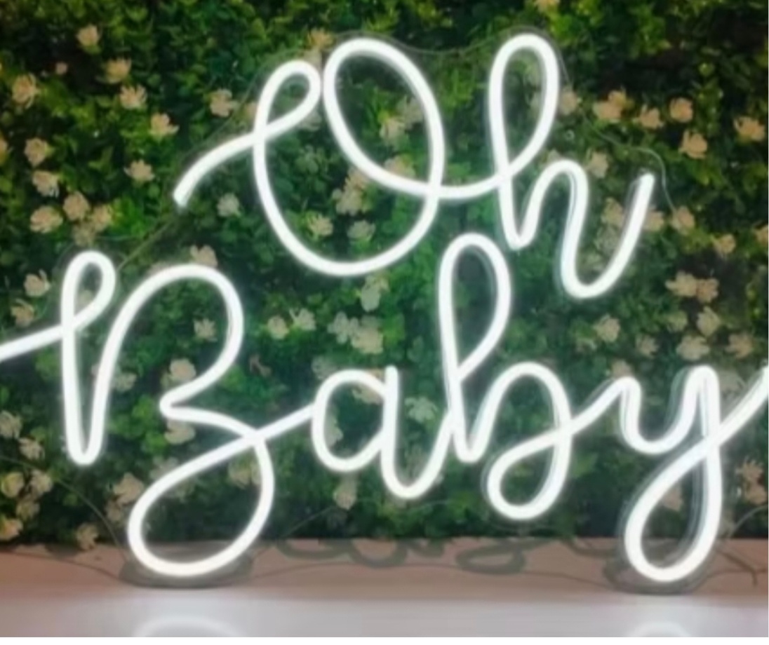 Placa Led Oh Baby - BenLiz Loc e monte