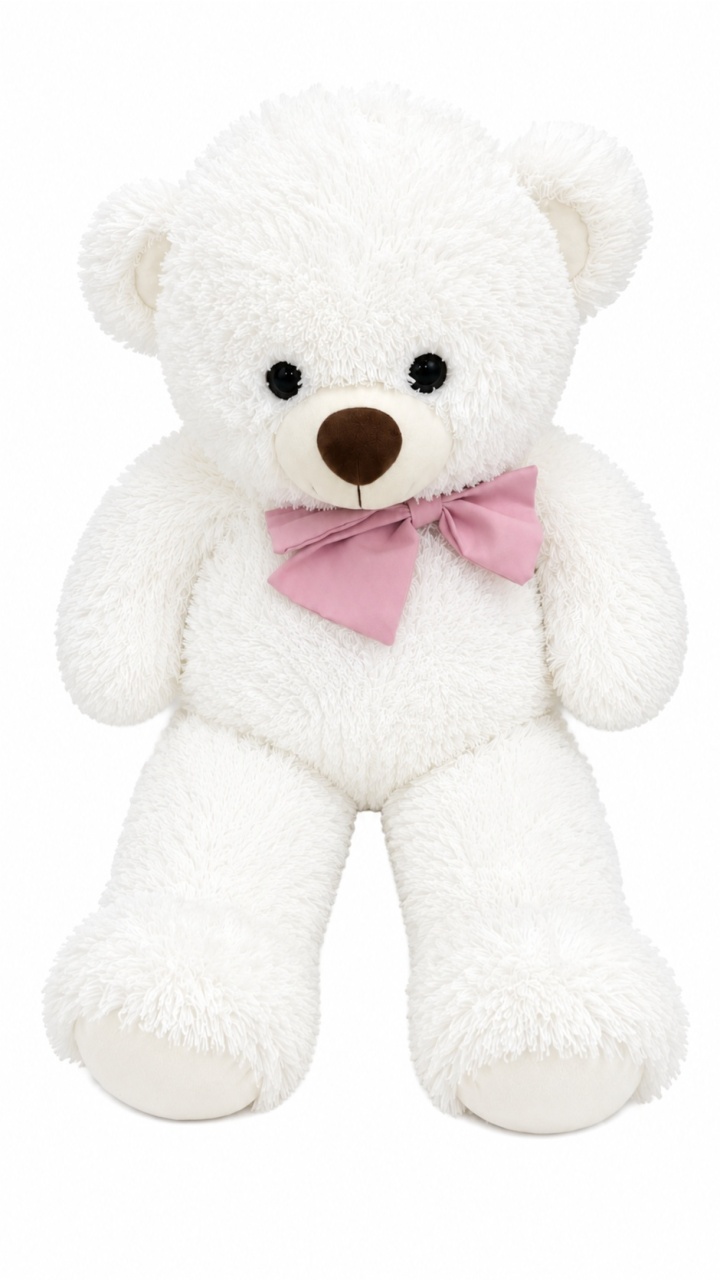 Urso 80Cm (Branco) - BenLiz Loc e monte