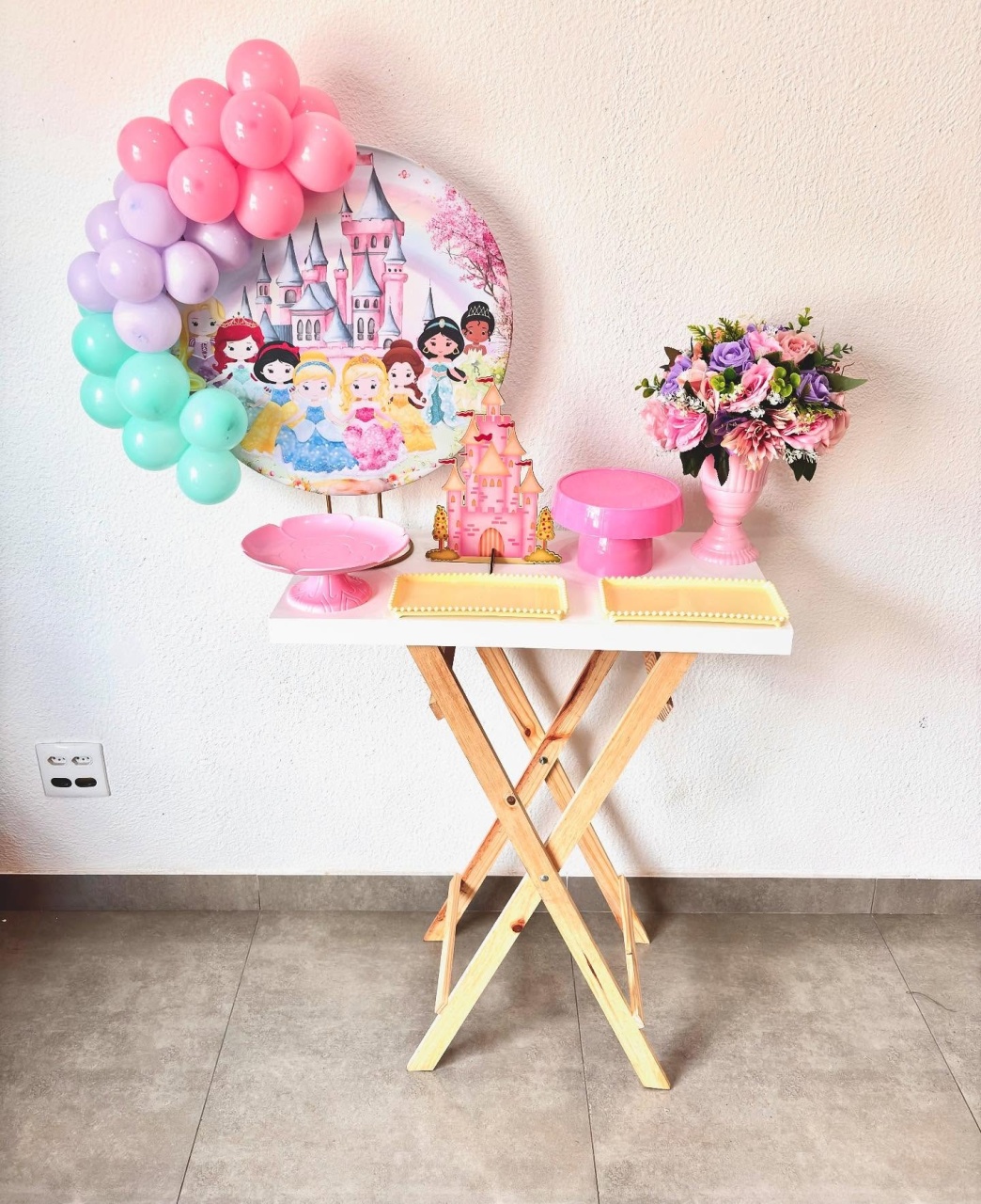 Mini Festa - Princesas - Afestapegueemonte