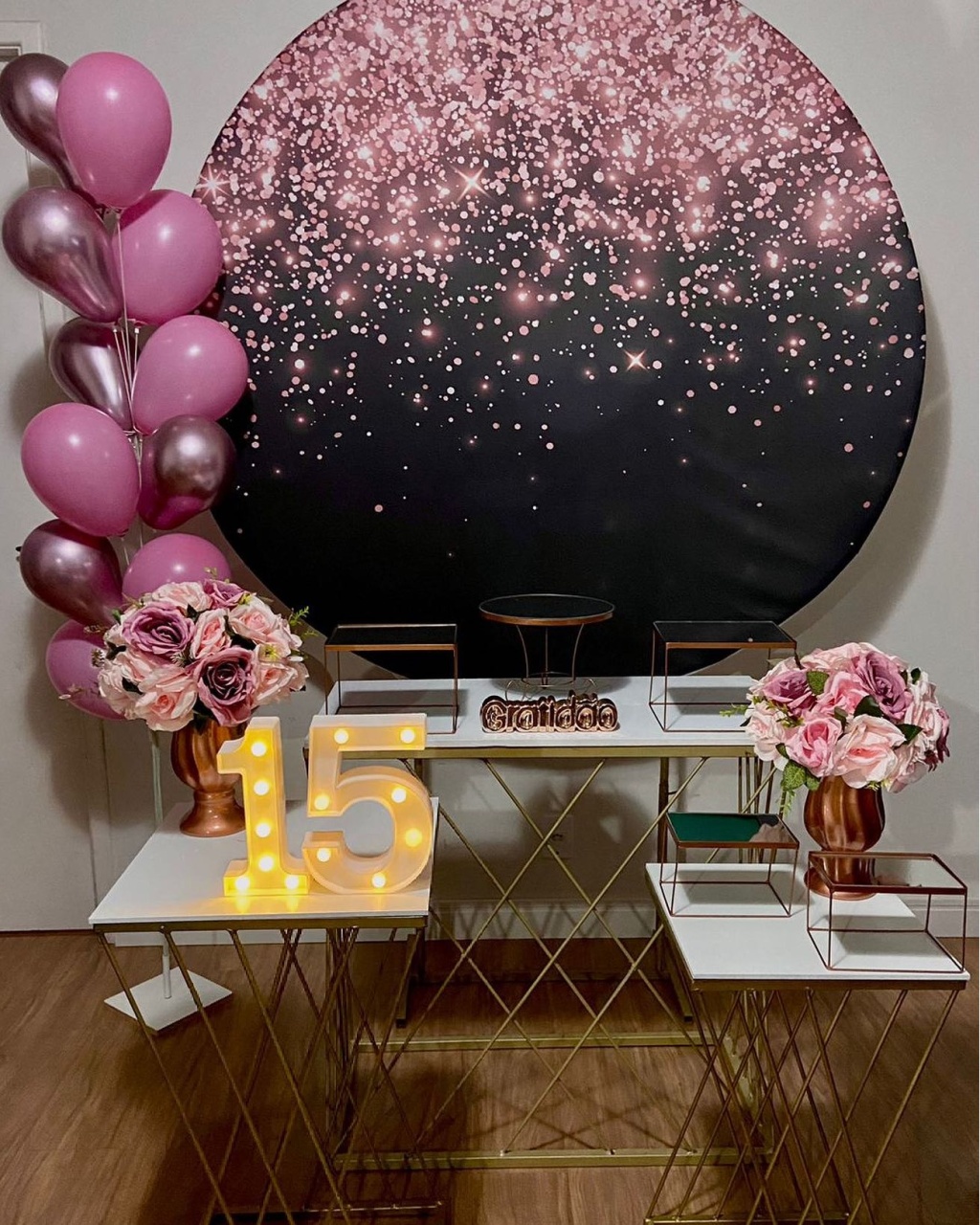 Preto E Rosa | 15 Anos | Adulto - Afestapegueemonte