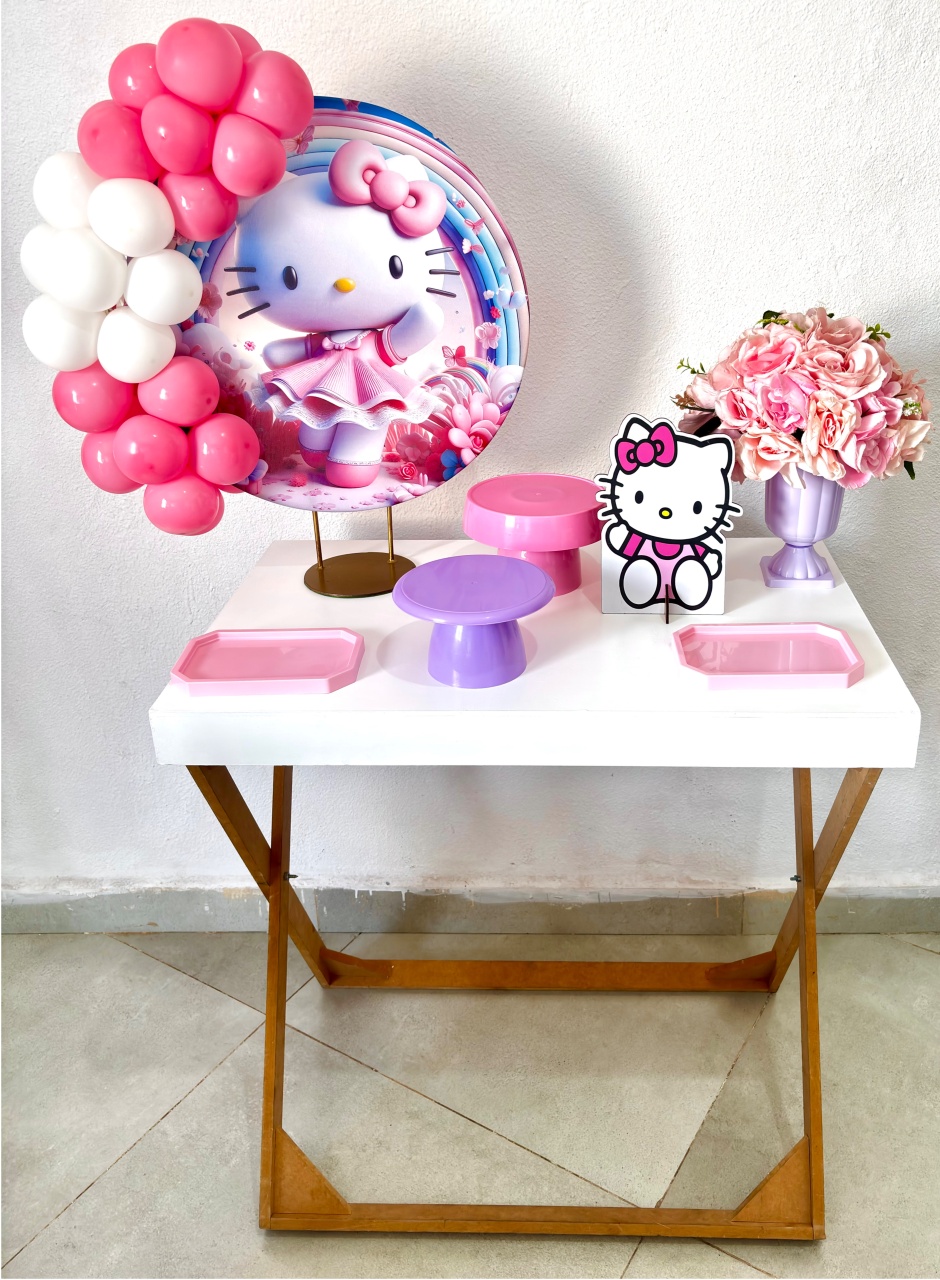 Mini Festa - Hello Kitty - Afestapegueemonte