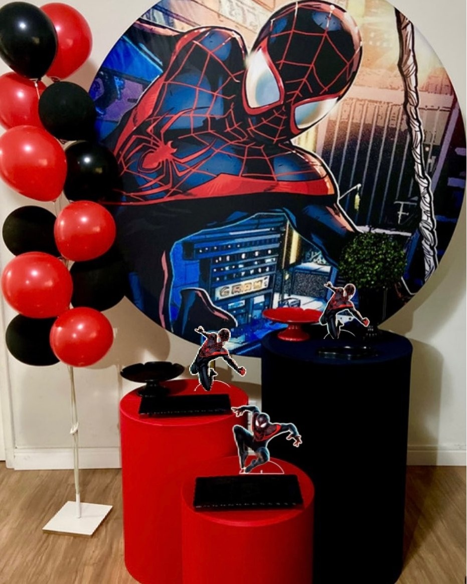 Homem Aranha | Infantil | Miles Morales - Afestapegueemonte