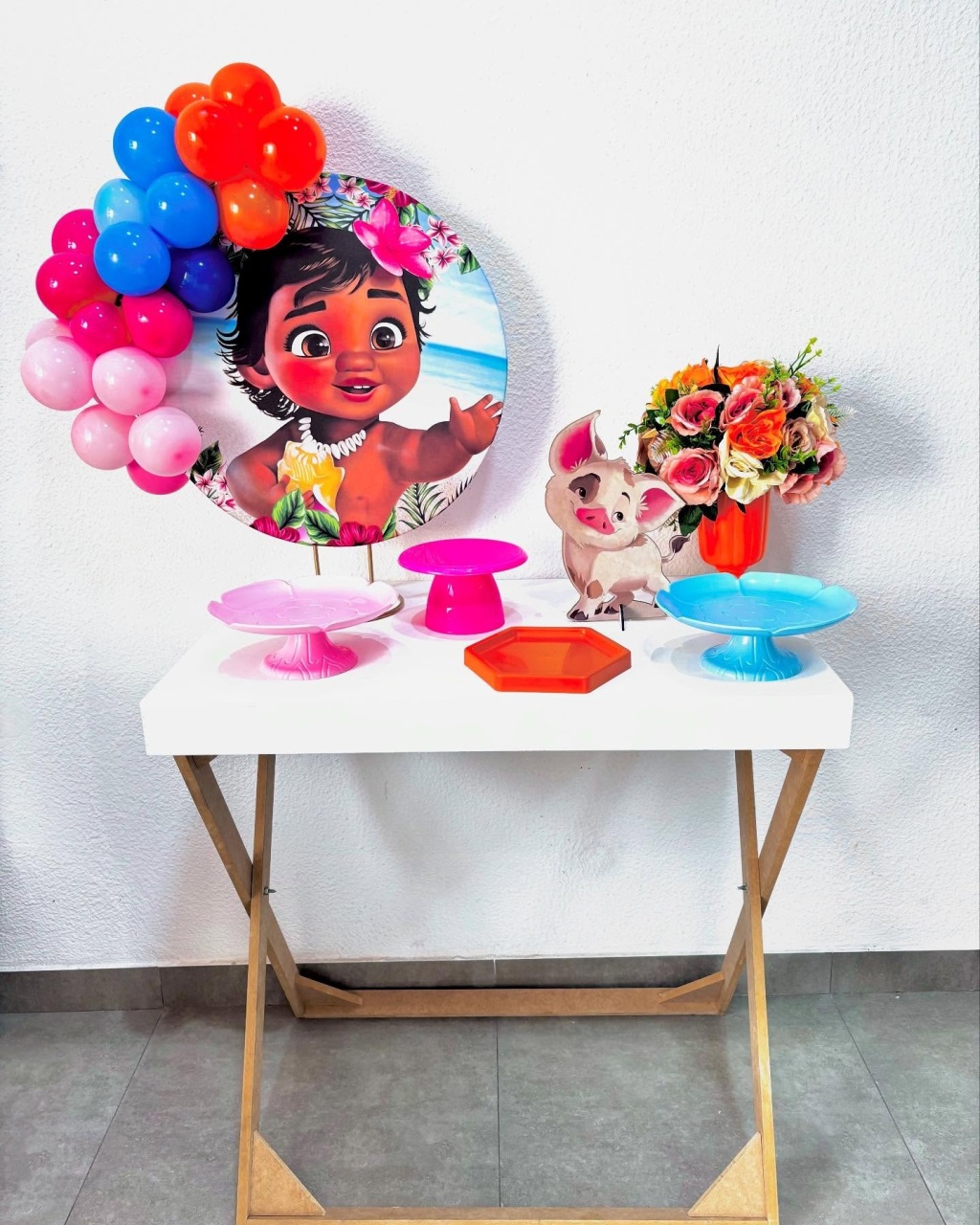 Mini Festa - Moana Baby - Afestapegueemonte