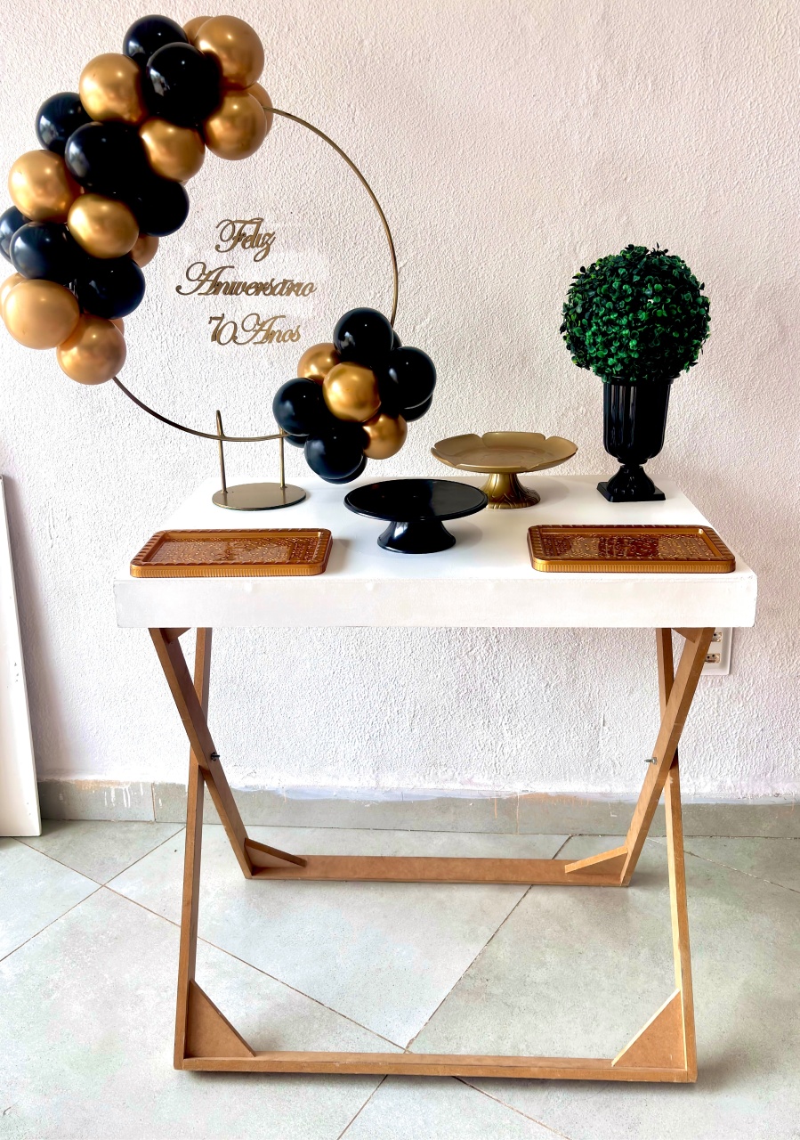 Preto E Dourado | Mini Kit - Afestapegueemonte