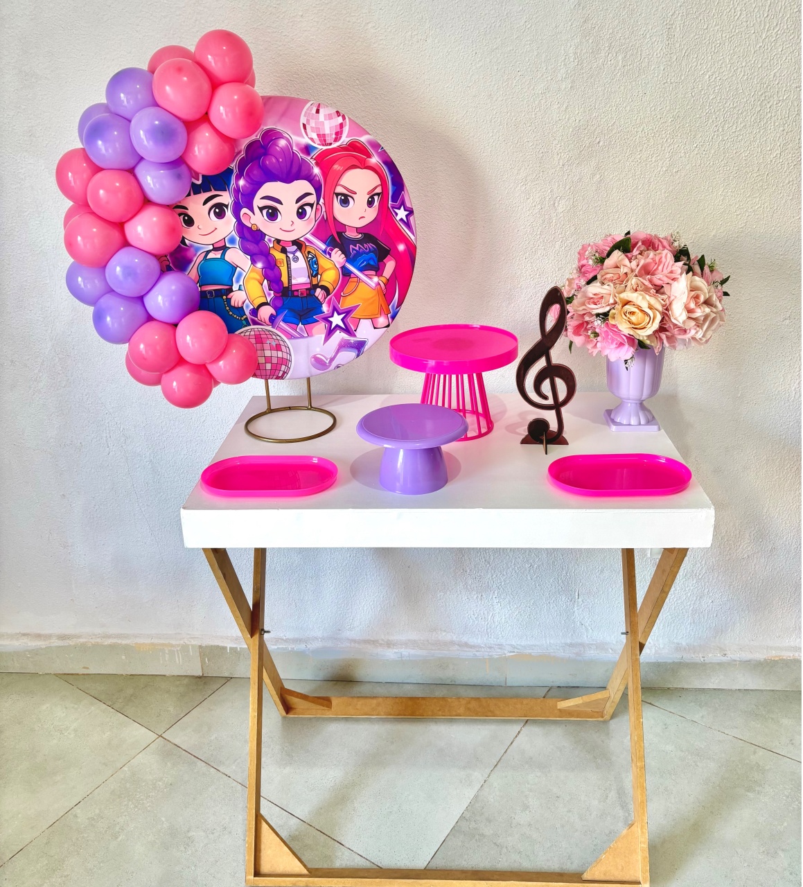 Mini Festa Guerreiras Kpop - Afestapegueemonte