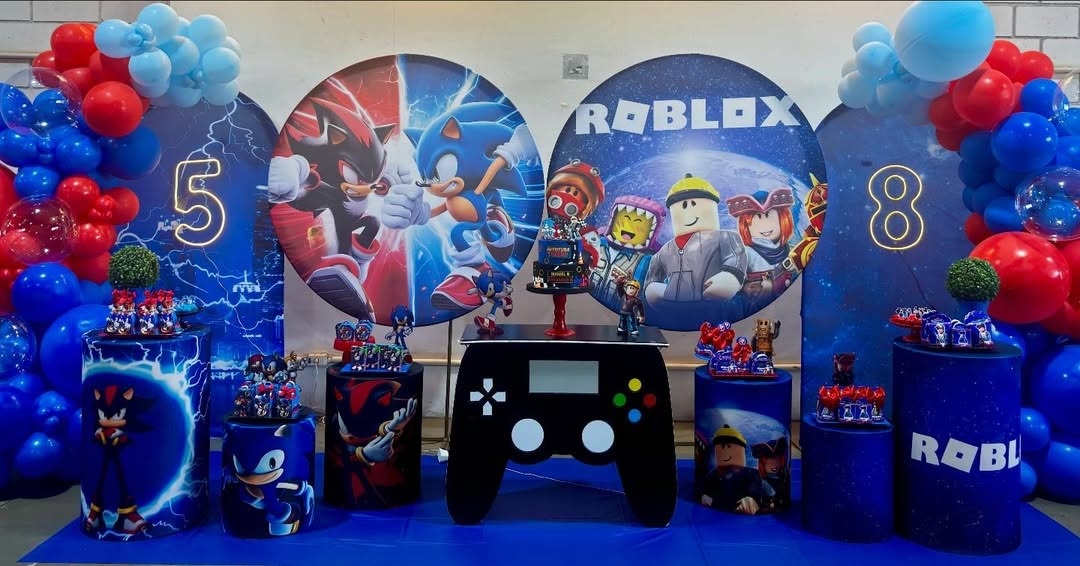 Sonic E Roblox | Infantil - Afestapegueemonte