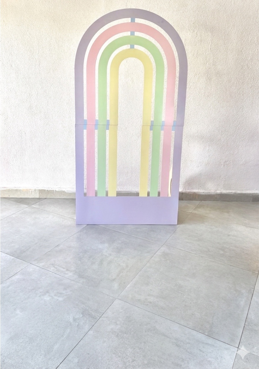 Painel Arco Iris - Afestapegueemonte