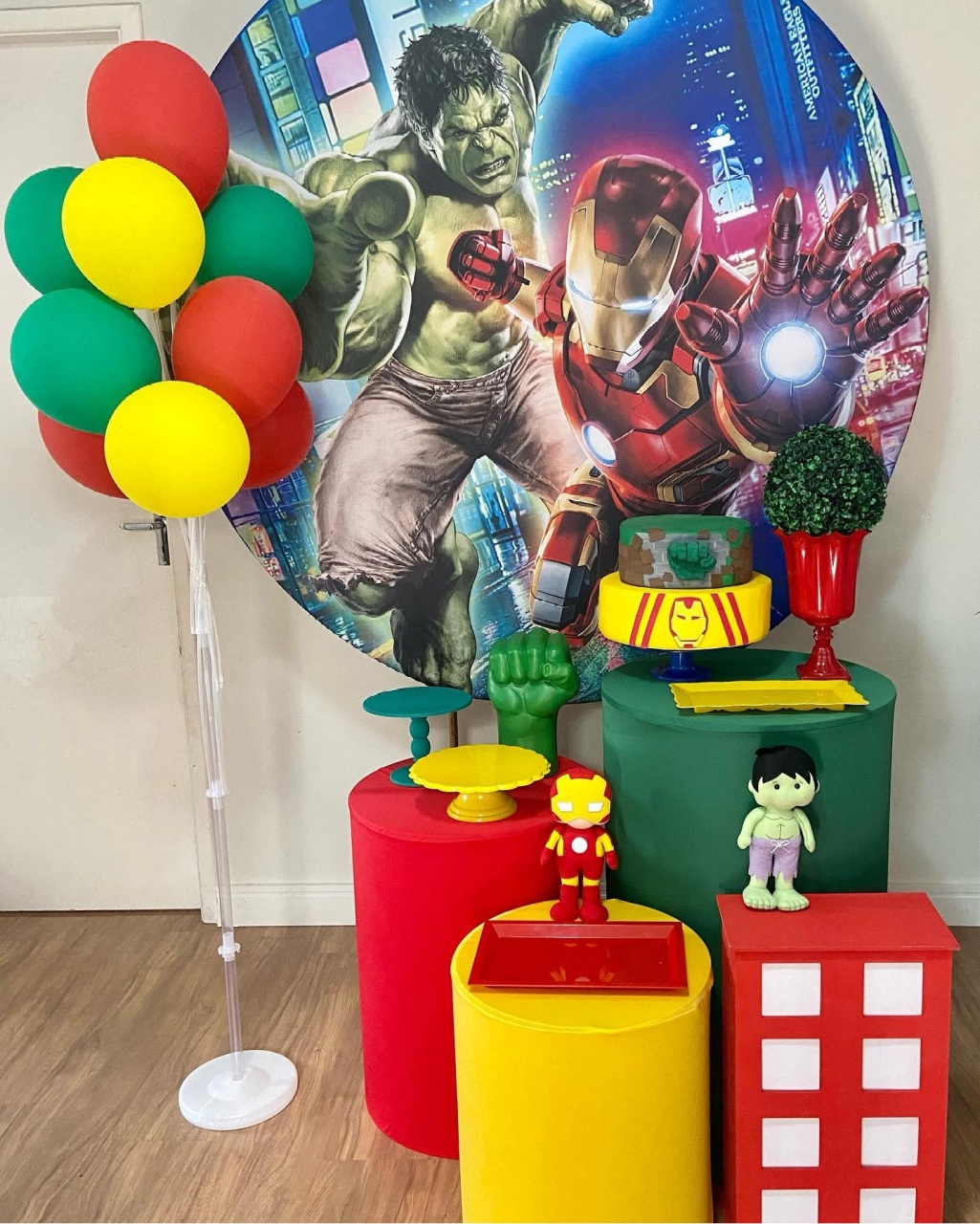 Hulk E Homem de Ferro | Vingadores/ Herois| Infantil - Afestapegueemonte