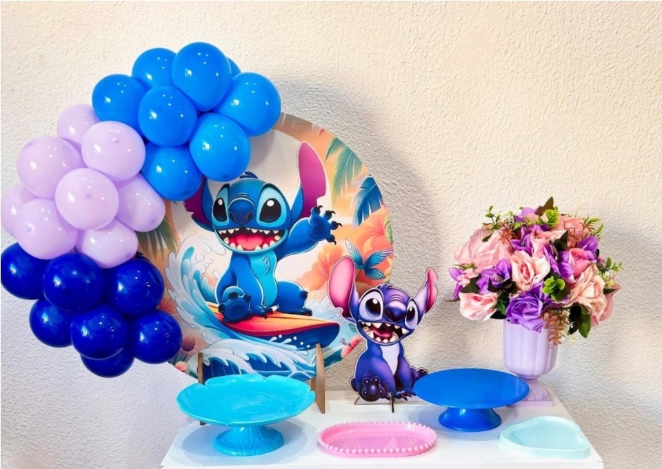 Mini Festa - Stitch Mesa - Afestapegueemonte